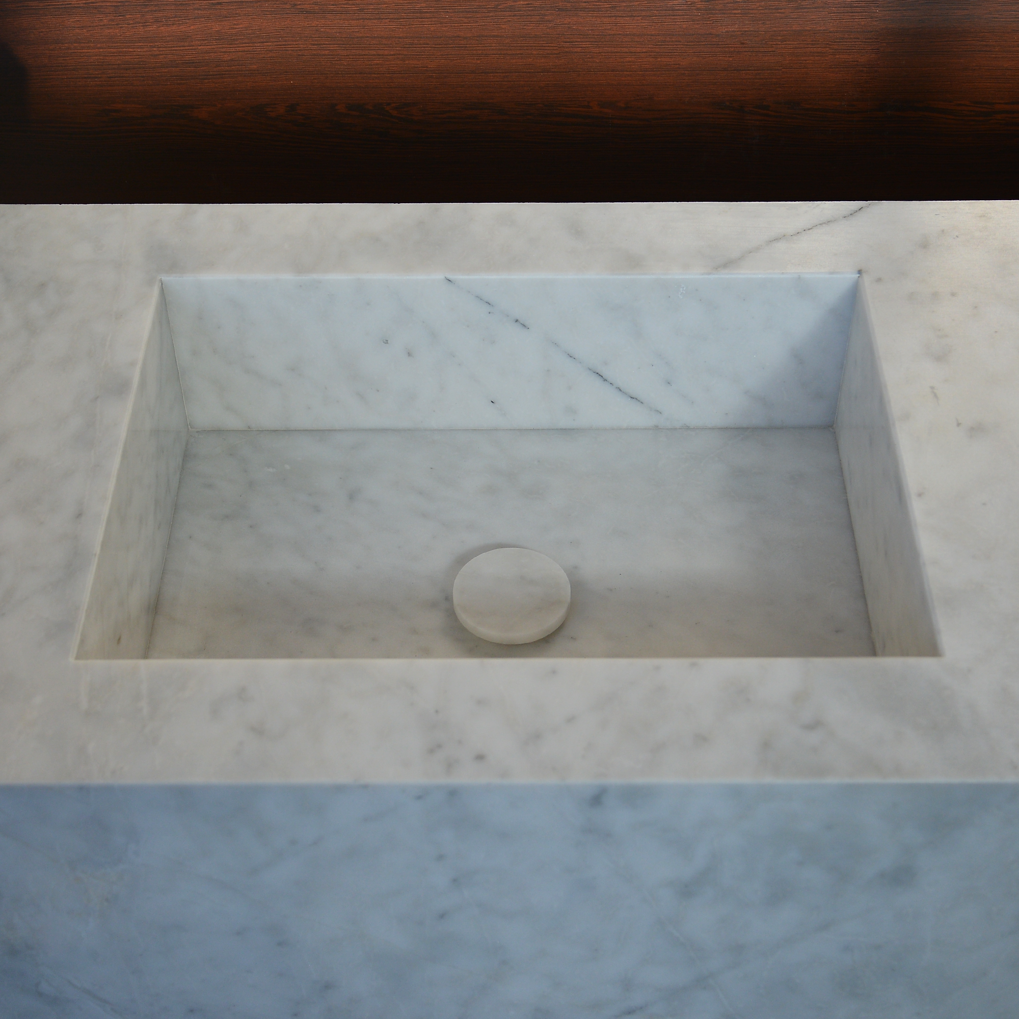 HANDCRAFTED LILAC CUSTOM MARBLE SINK (NS-222)