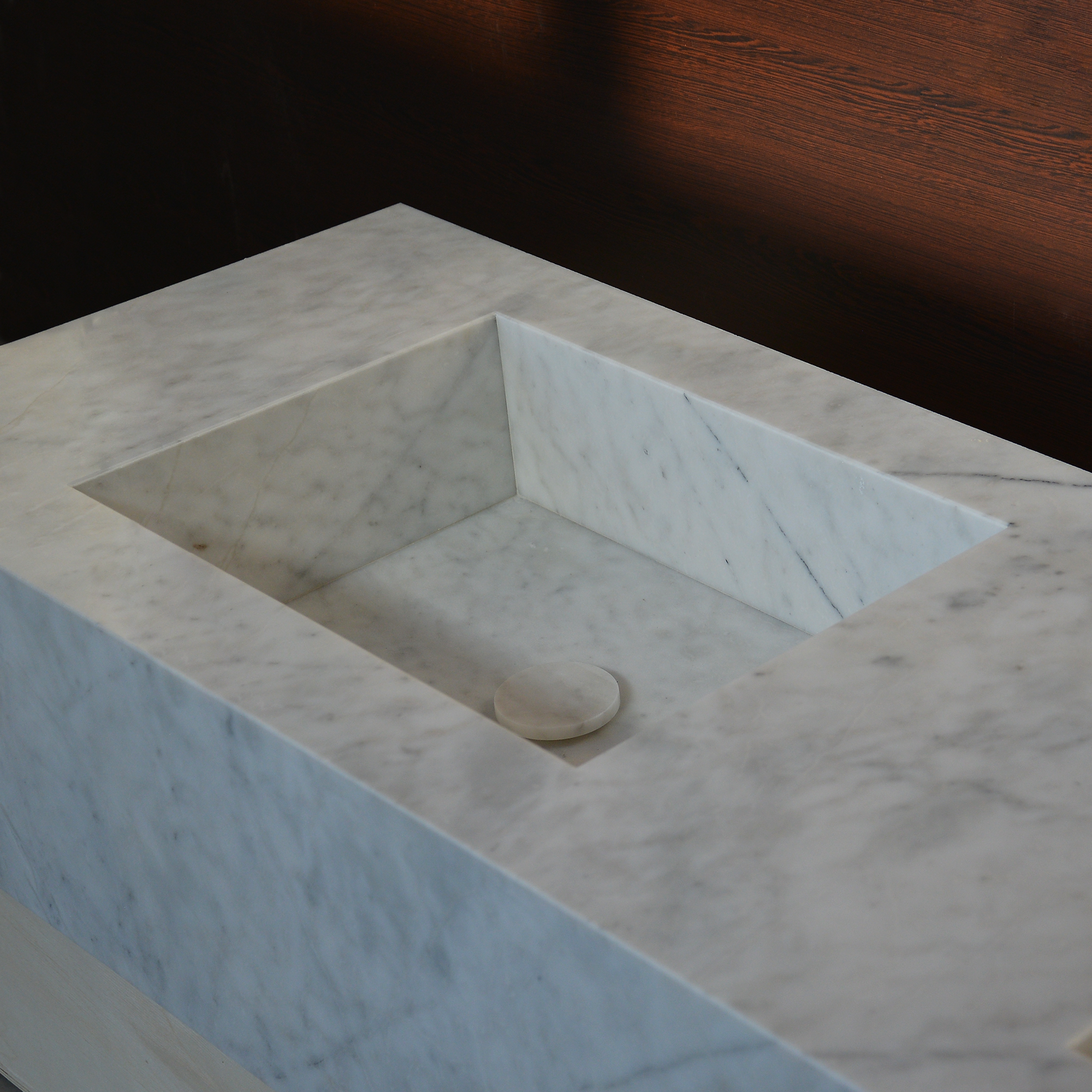 HANDCRAFTED LILAC CUSTOM MARBLE SINK (NS-222)