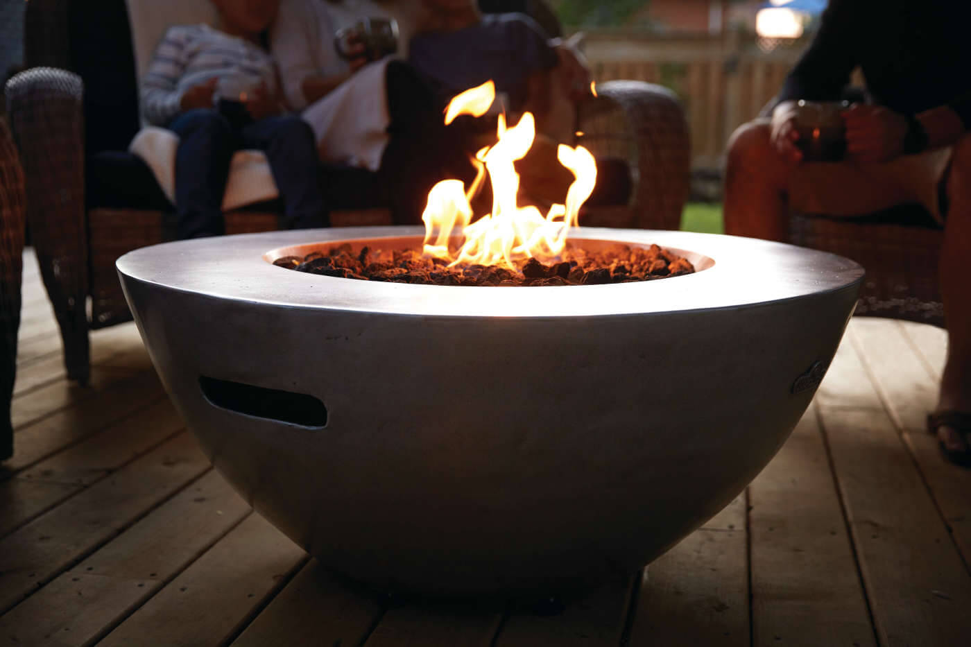 Nexus 36-Inch Round Outdoor Fire Table