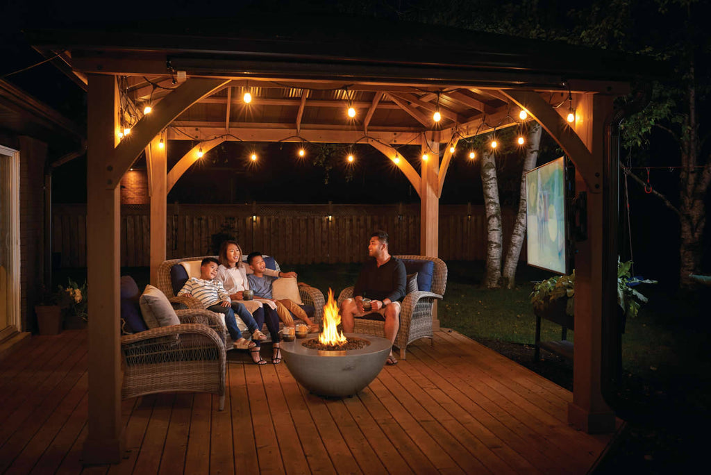 Nexus 36-Inch Round Outdoor Fire Table