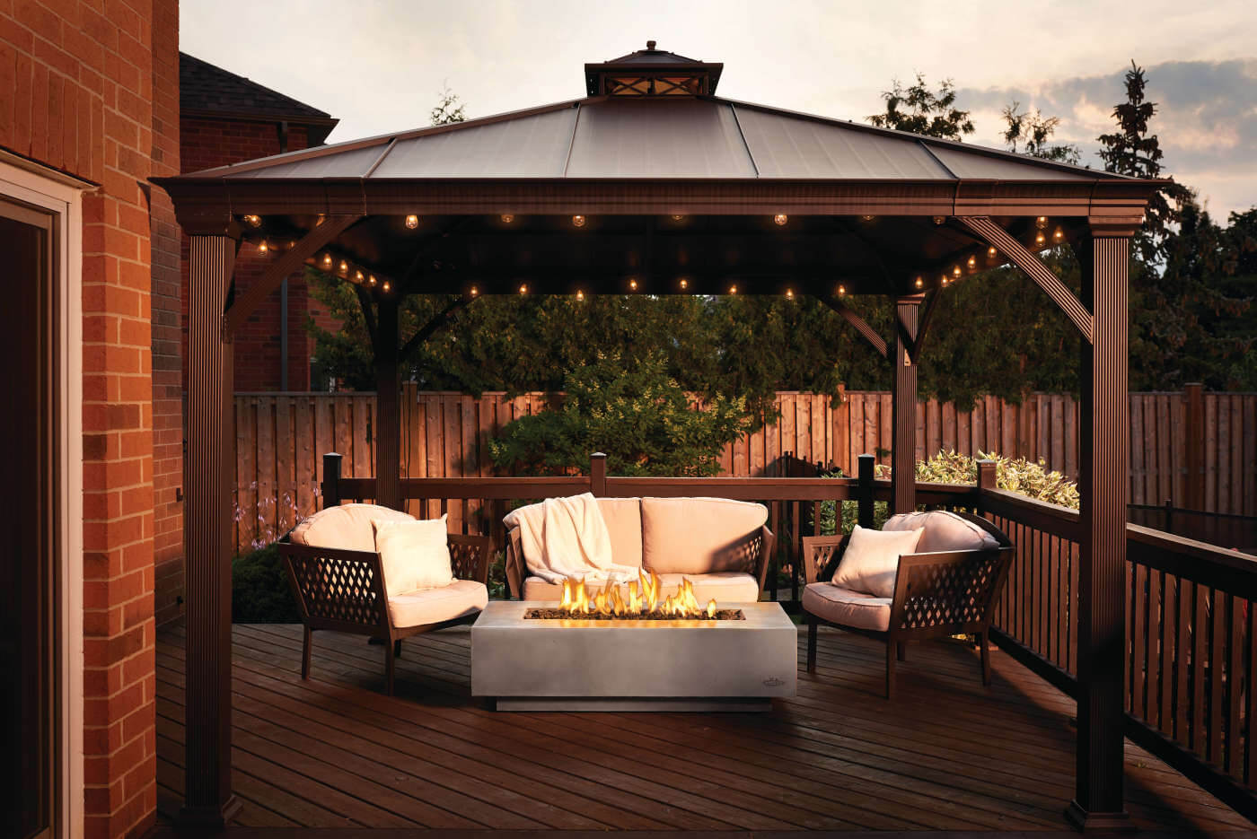 Nexus 56-Inch Outdoor Fire Table
