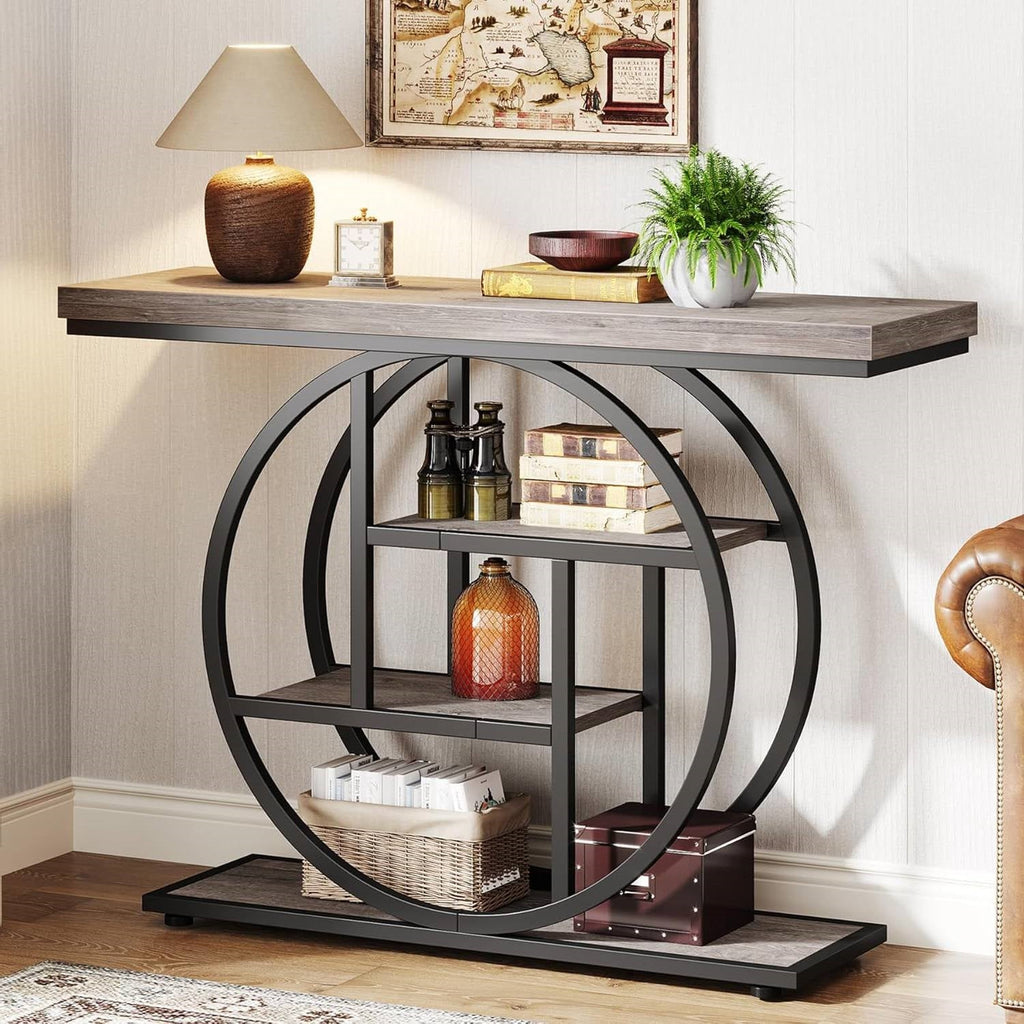 Modern 41-Inch Narrow Entryway Console Table