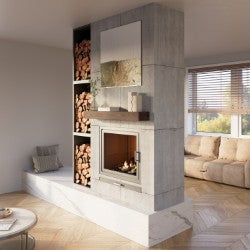 Barn Beam Mantel Shelf
