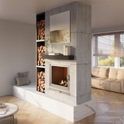 Barn Beam Mantel Shelf