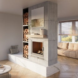 Barn Beam Mantel Shelf