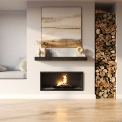 Barn Beam Mantel Shelf