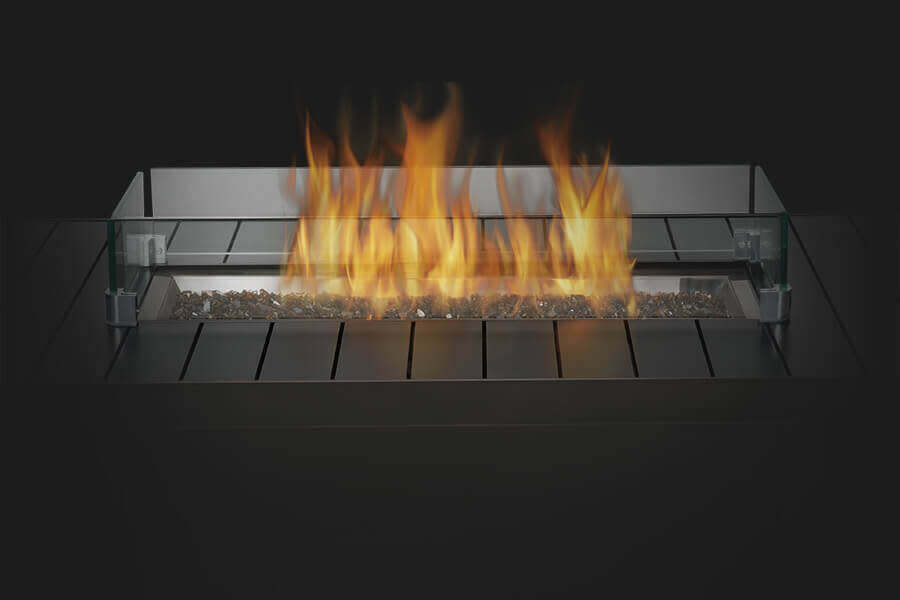 Hamptons Rectangle Outdoor Fire Table