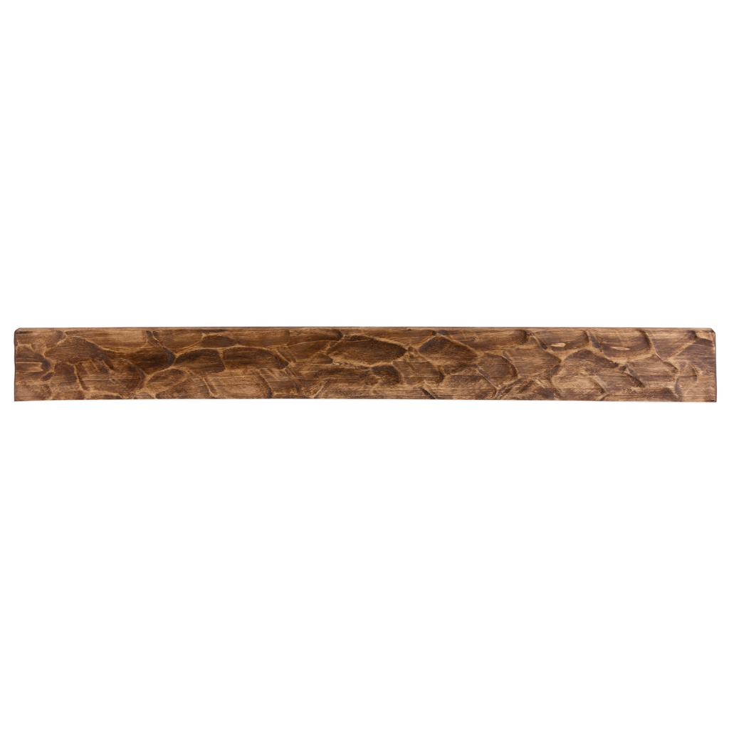 Rough Hewn Poplar Mantel Shelf