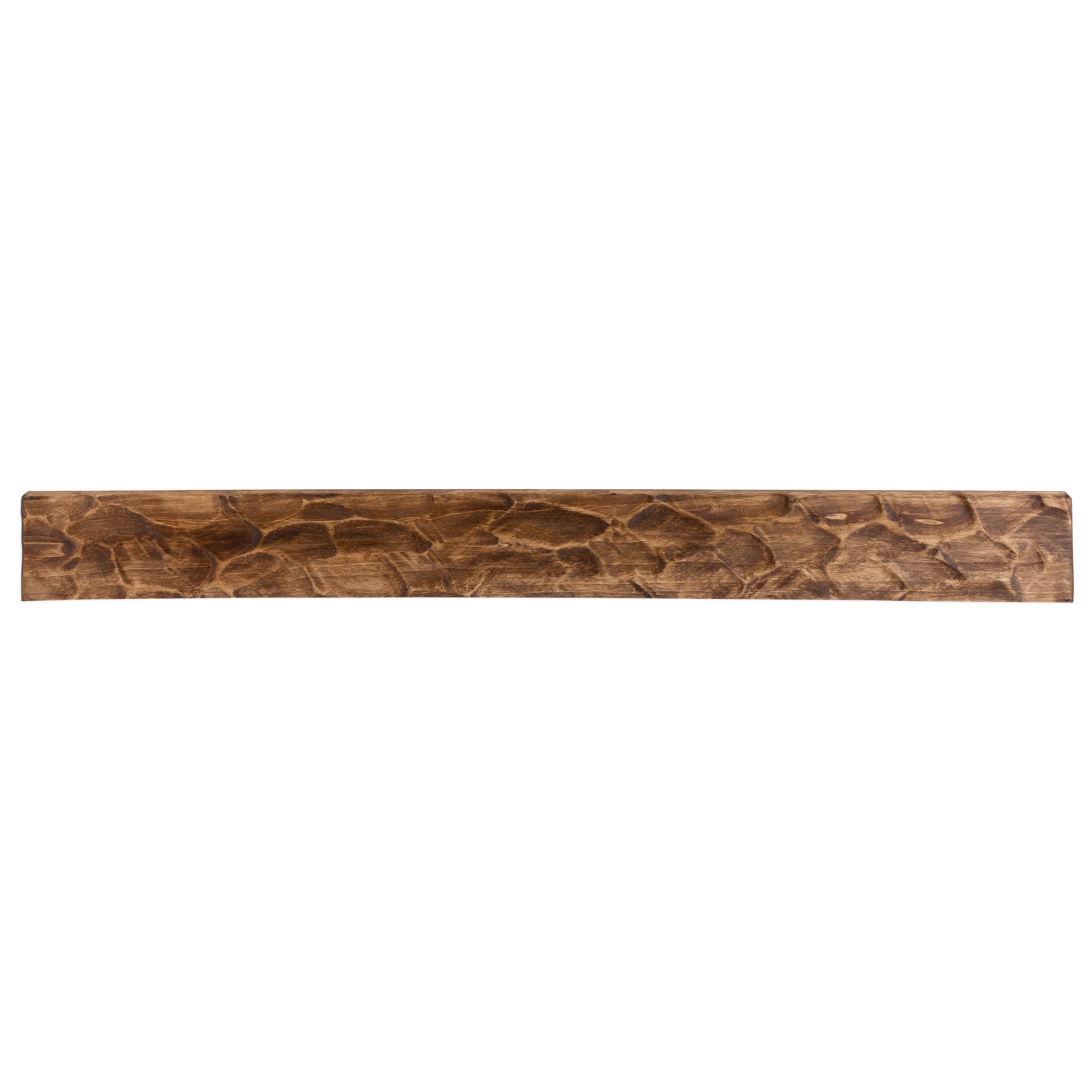 Rough Hewn Poplar Mantel Shelf