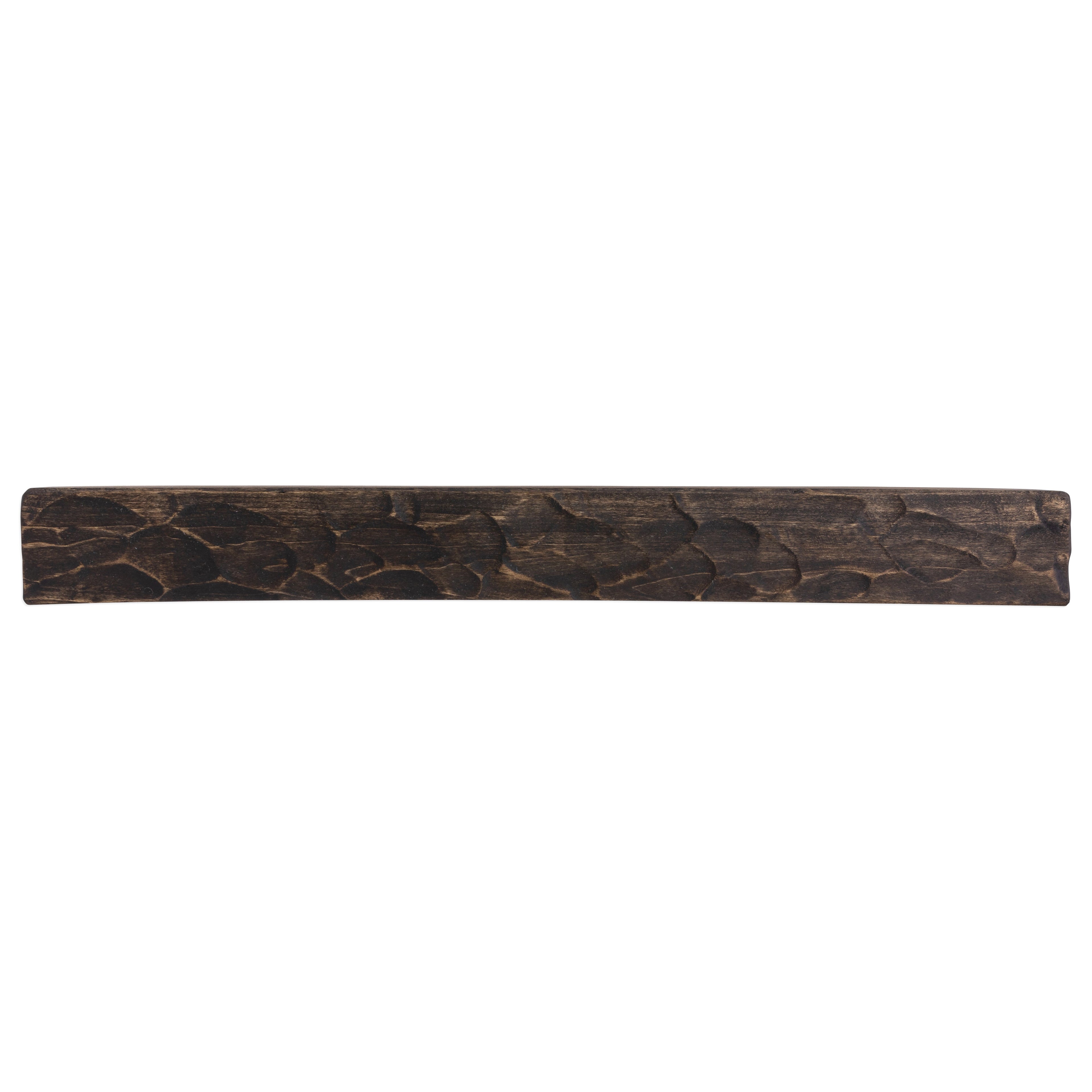 Rough Hewn Poplar Mantel Shelf