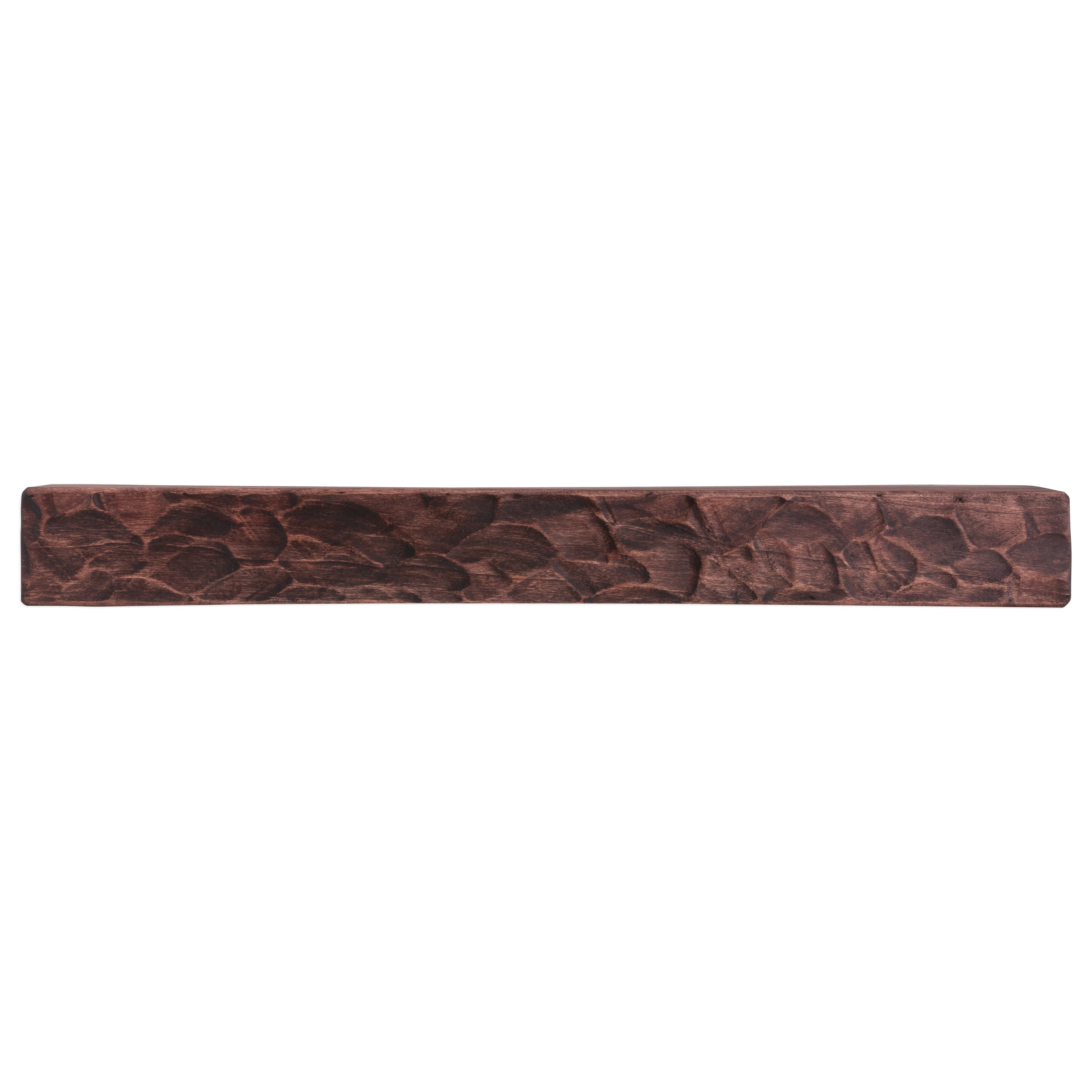 Rough Hewn Poplar Mantel Shelf
