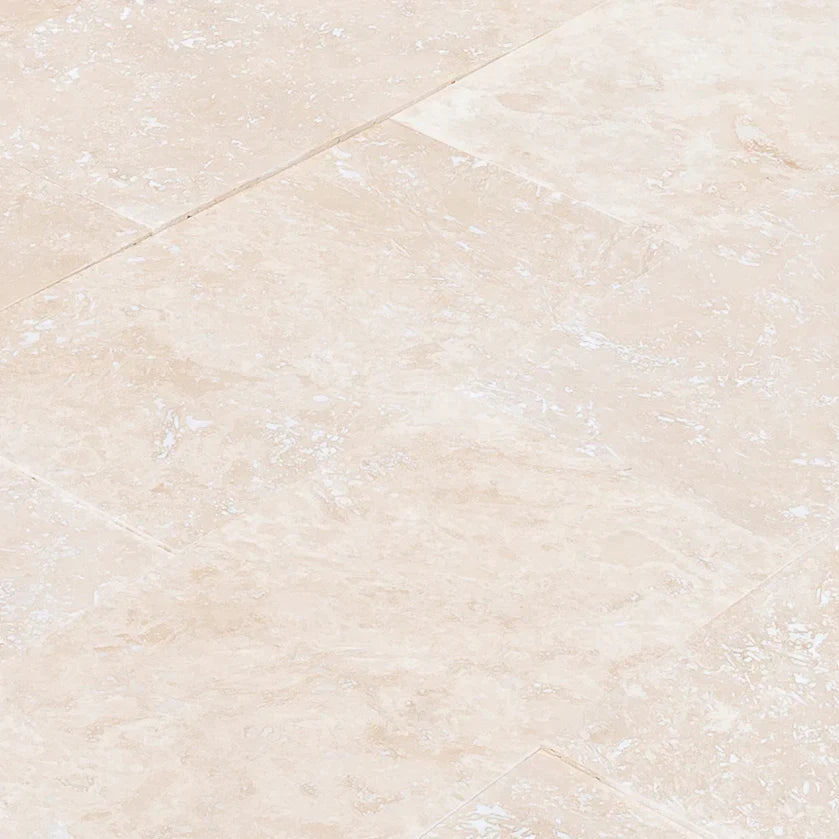 Miletos Ivory Travertine Honed and Filled Wall and Floor Tile