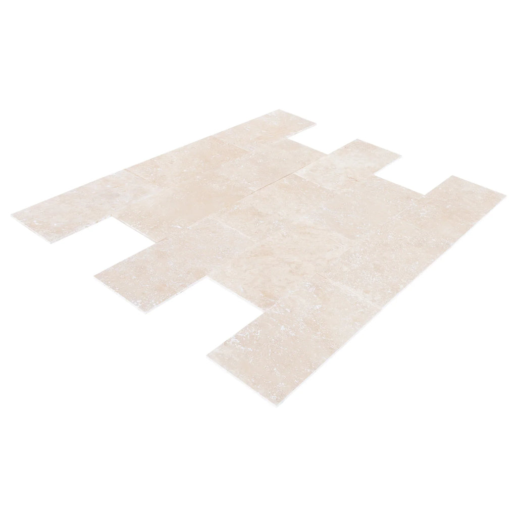 Miletos Ivory Travertine Honed and Filled Wall and Floor Tile