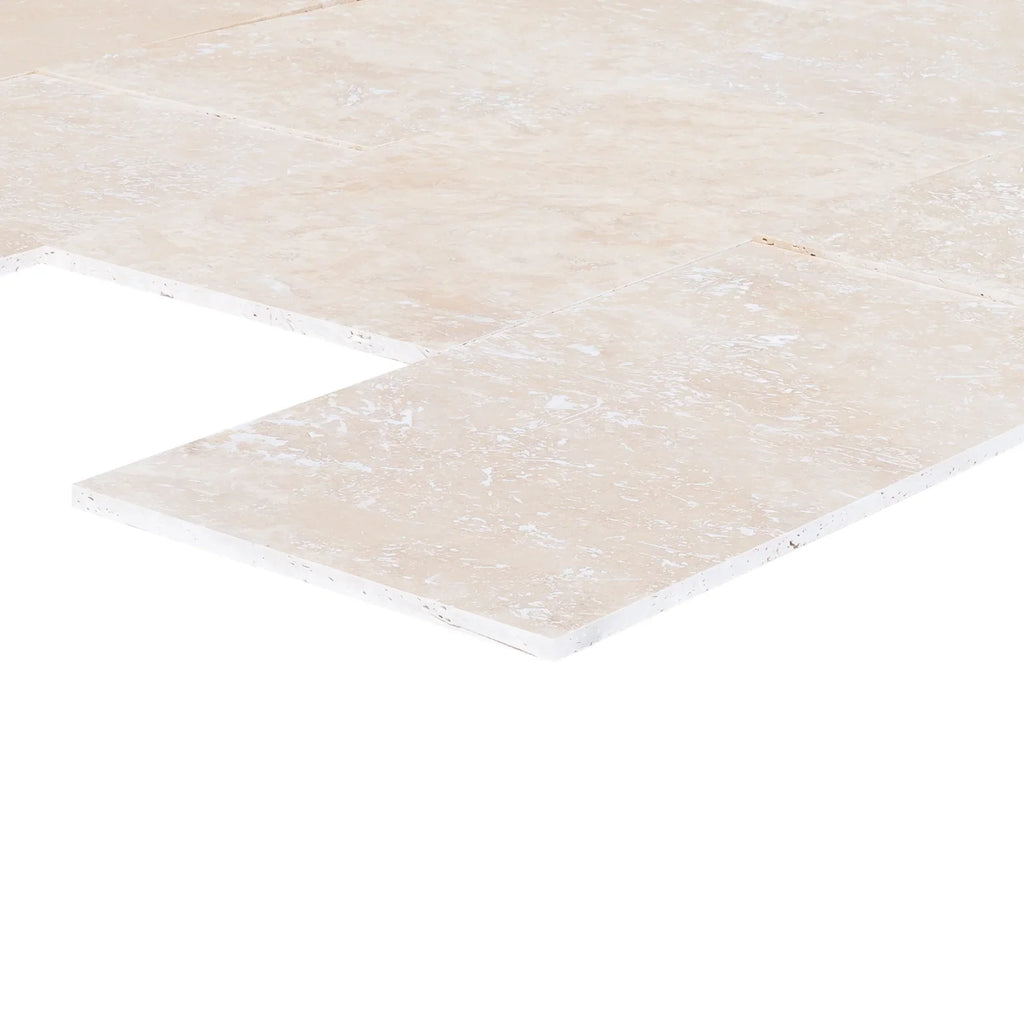 Miletos Ivory Travertine Honed and Filled Wall and Floor Tile