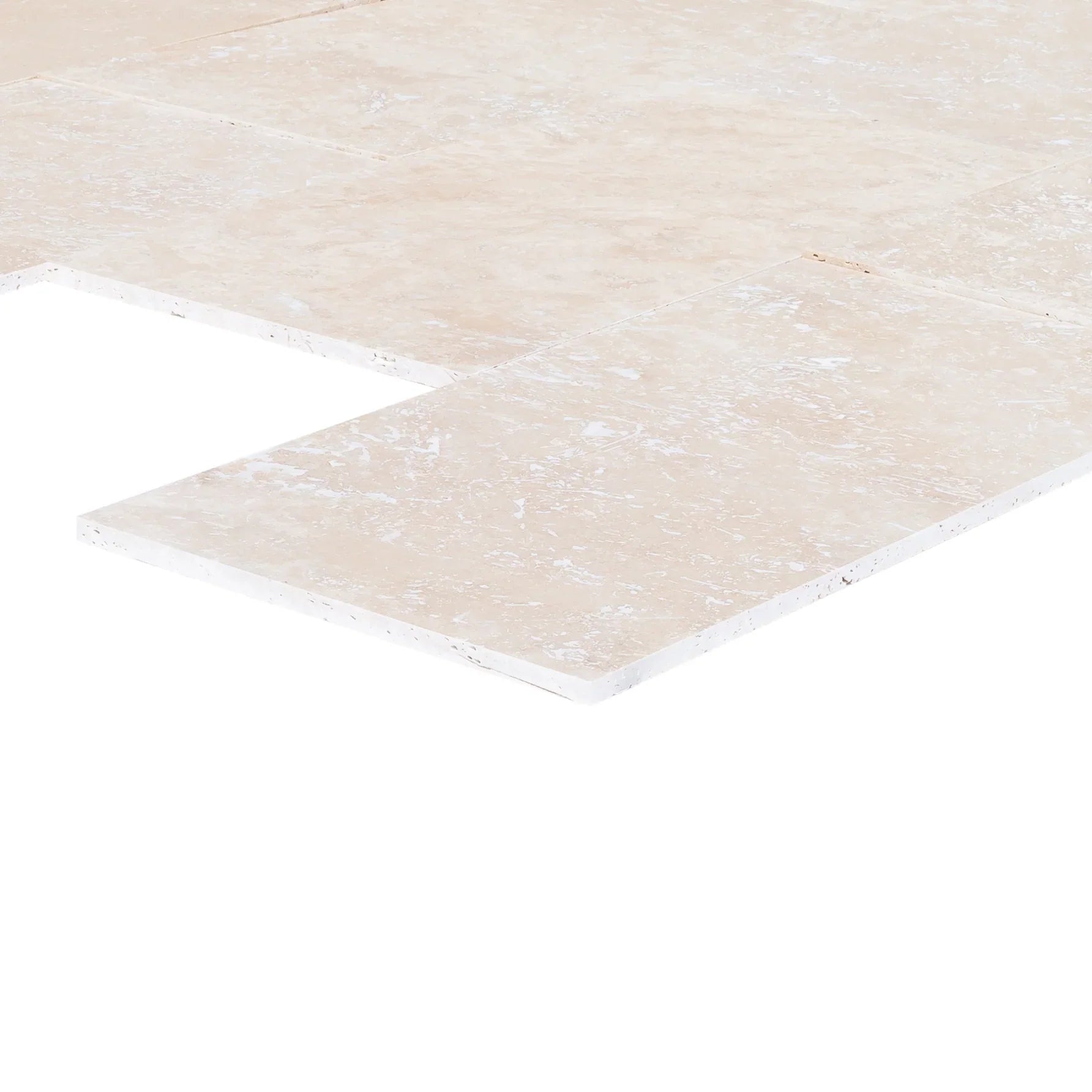 Miletos Ivory Travertine Honed and Filled Wall and Floor Tile