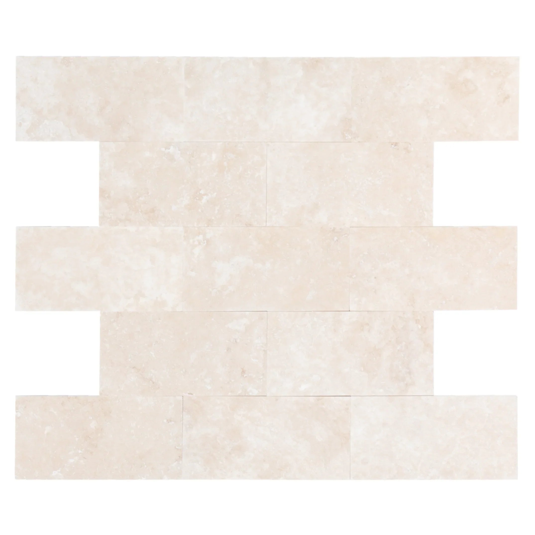 Miletos Ivory Travertine Honed and Filled Wall and Floor Tile