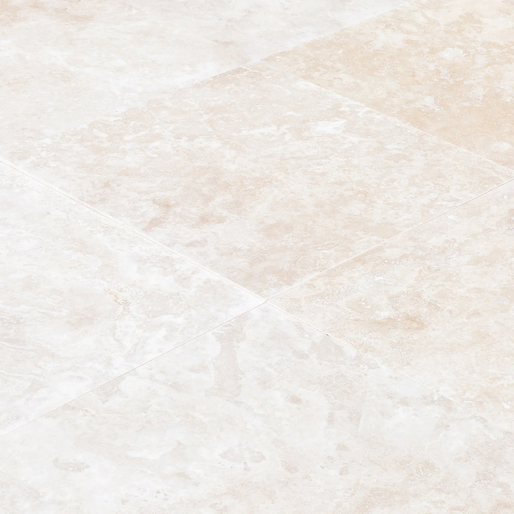 Miletos Ivory Travertine Honed and Filled Wall and Floor Tile