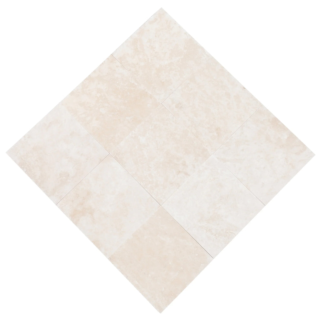 Miletos Ivory Travertine Honed and Filled Wall and Floor Tile