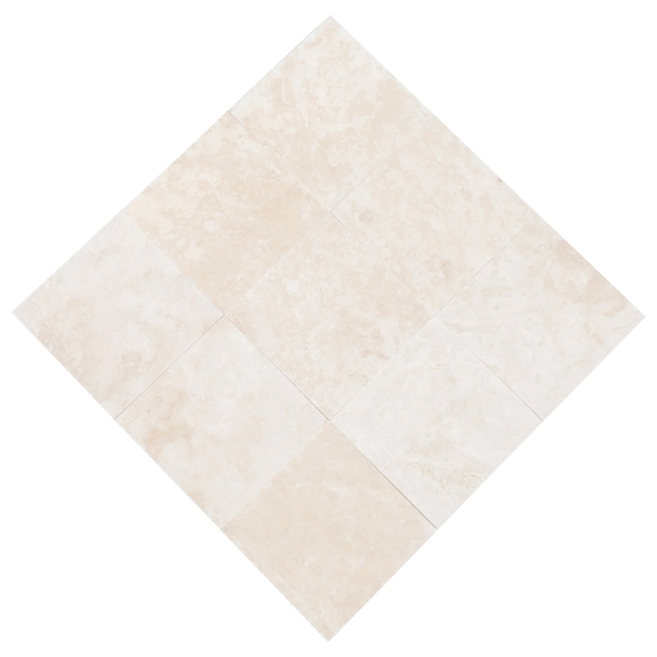 Miletos Ivory Travertine Honed and Filled Wall and Floor Tile