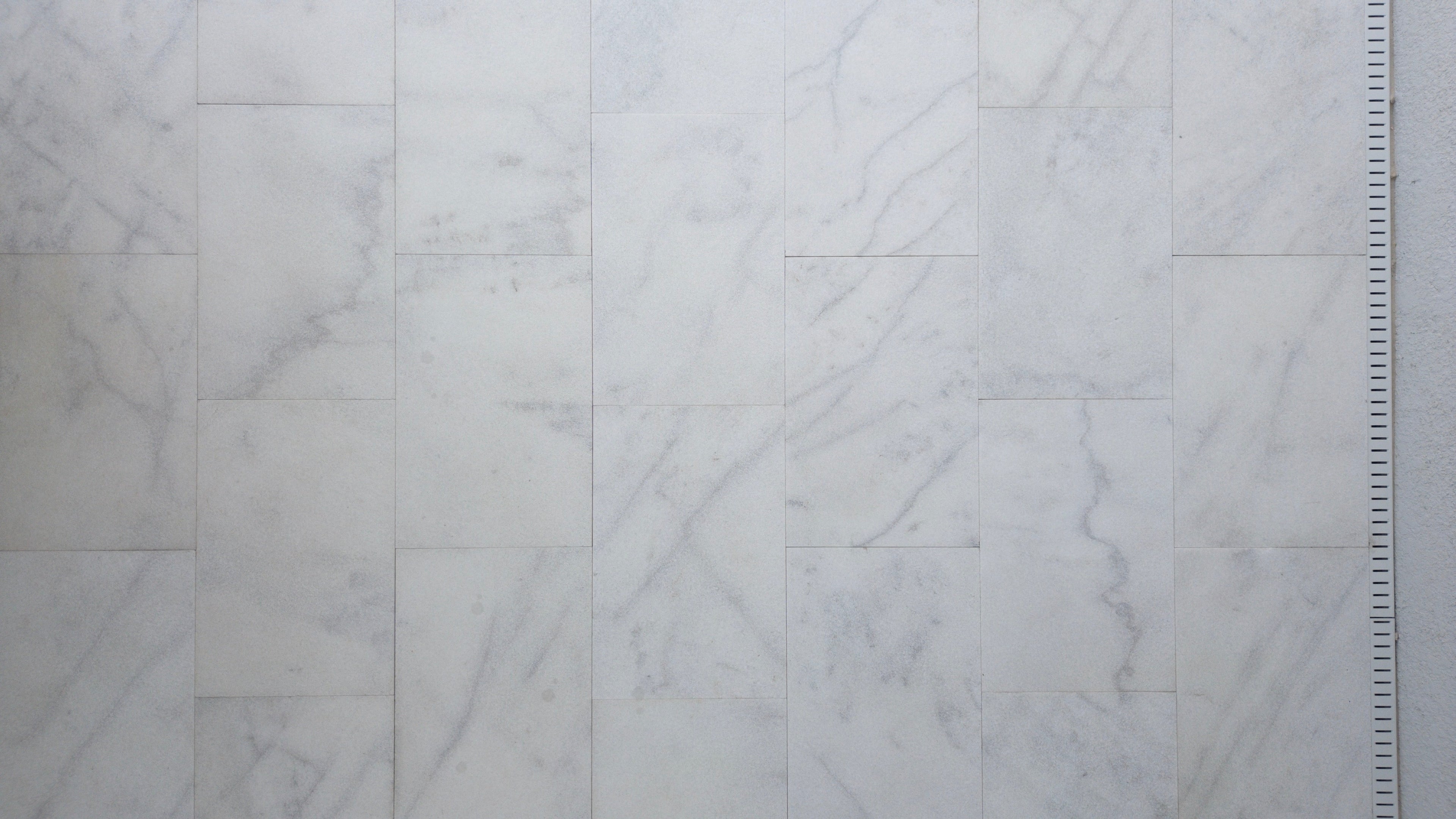 Turkish Carrara White Marble Leathered Pavers