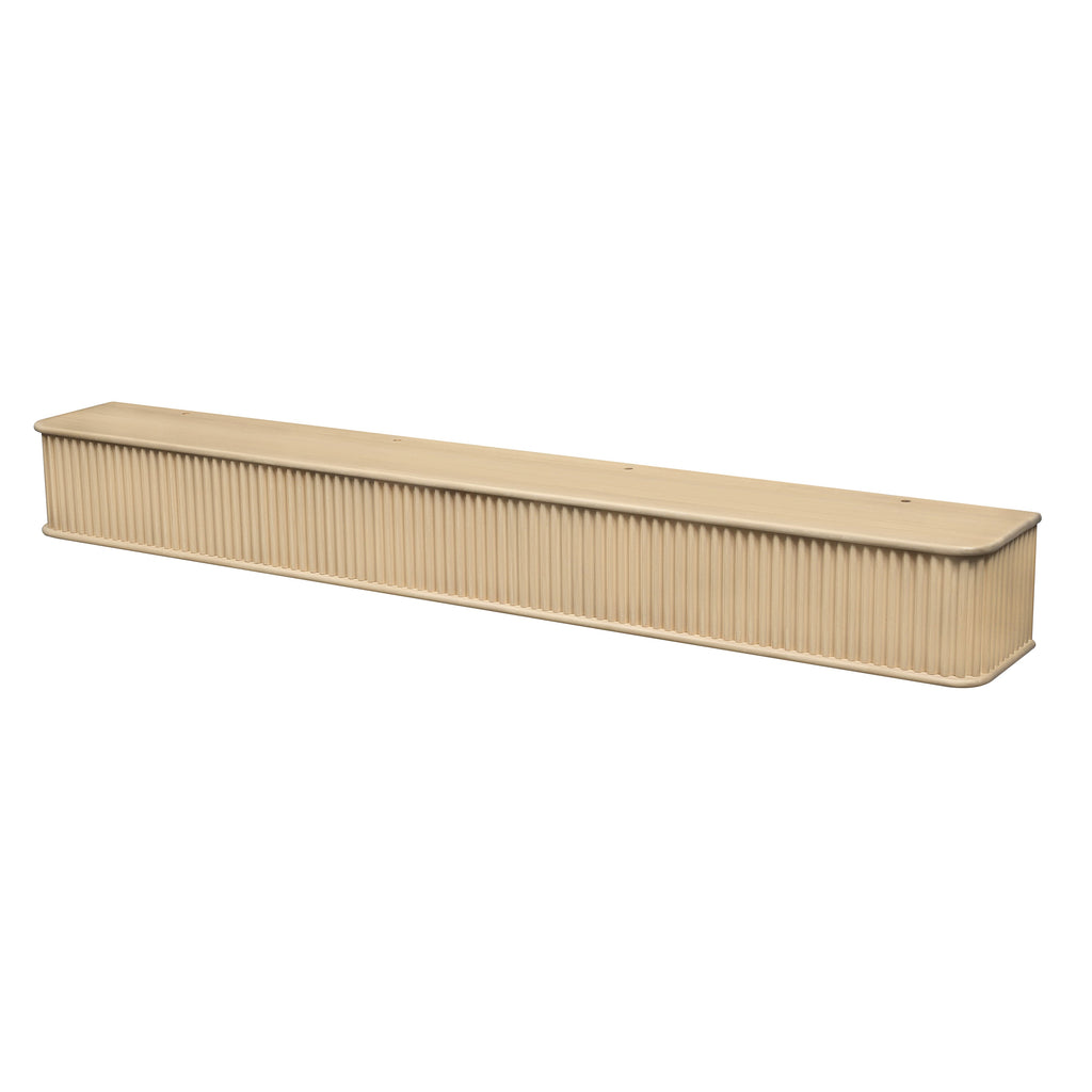 Fluted Mantel Shelf