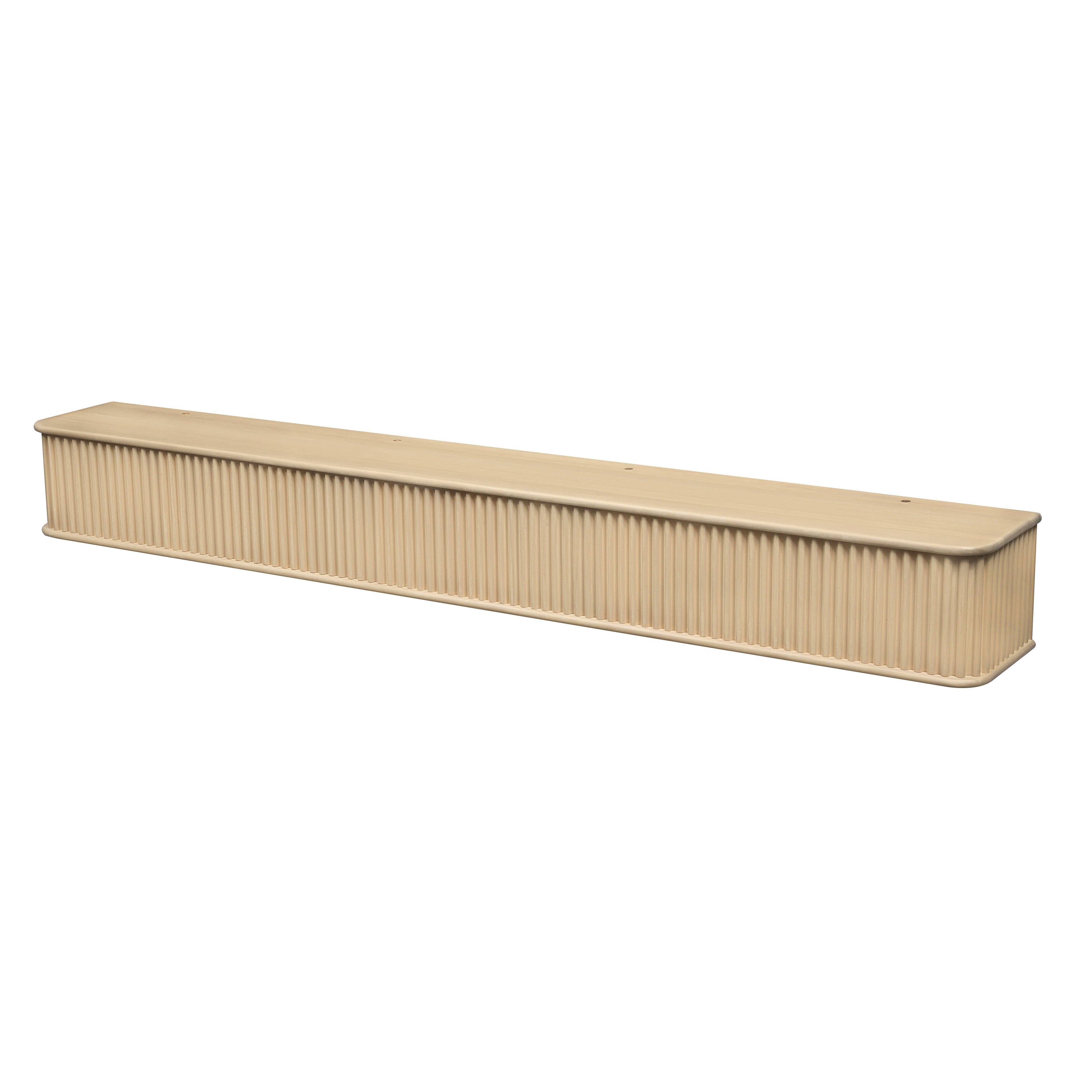 Fluted Mantel Shelf