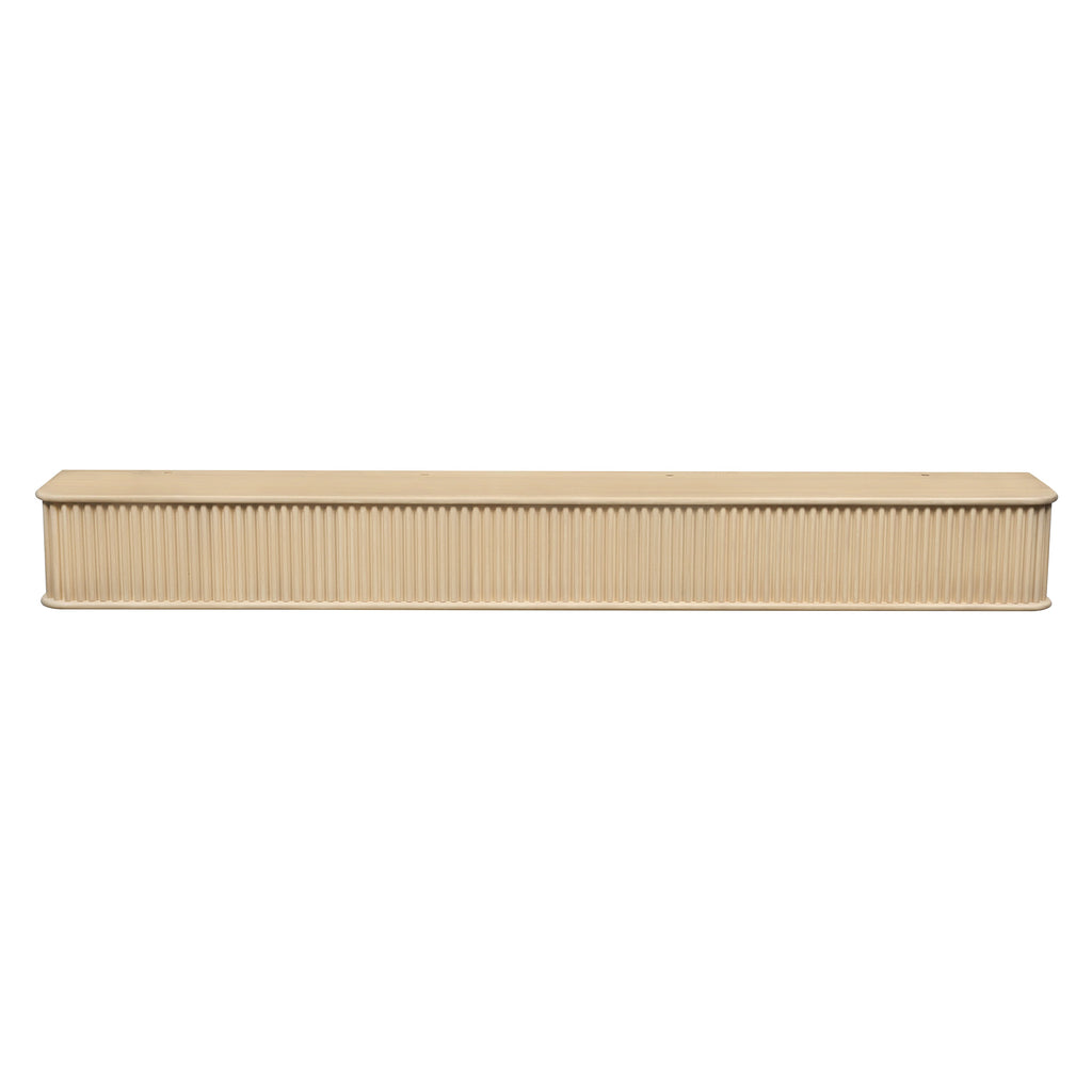 Fluted Mantel Shelf
