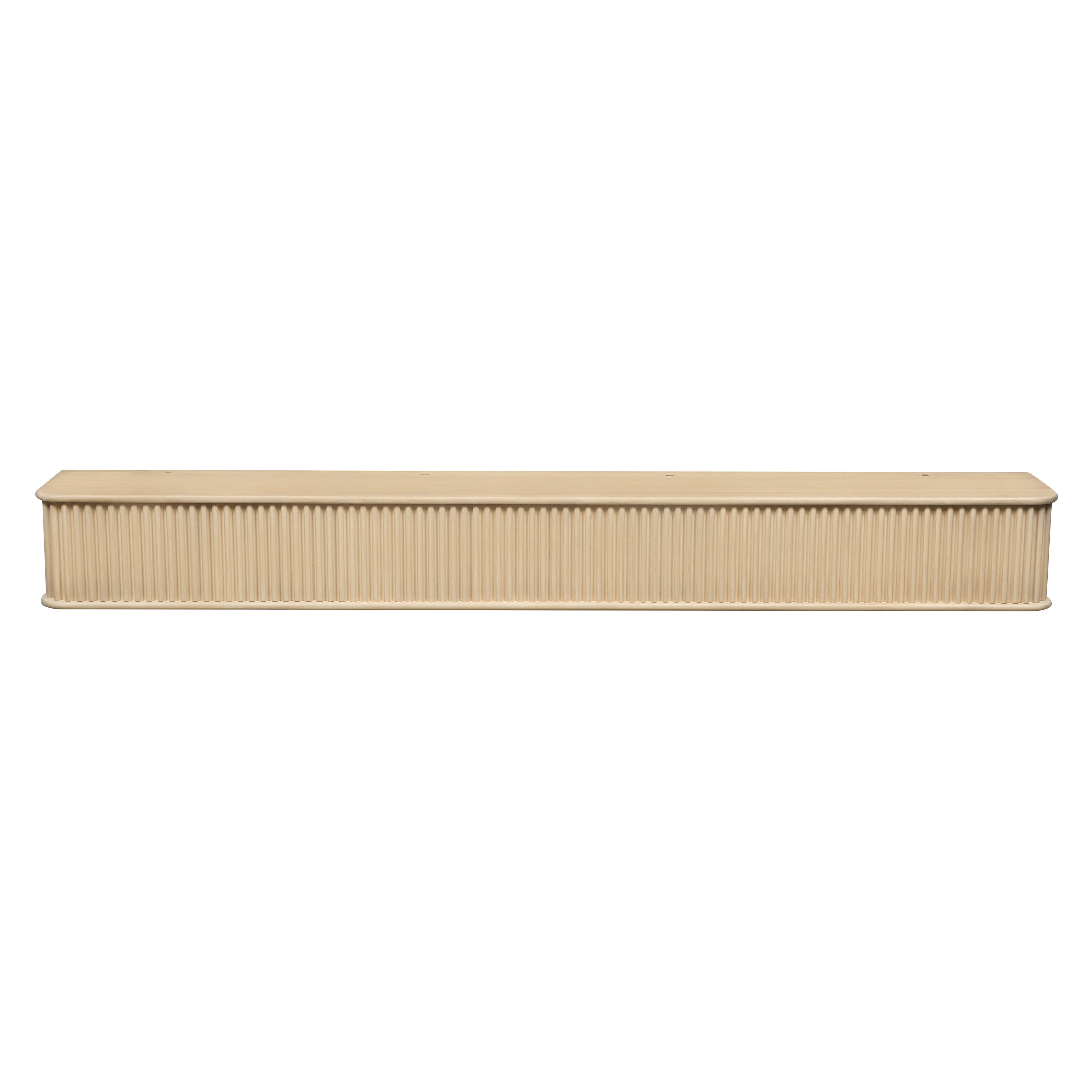 Fluted Mantel Shelf