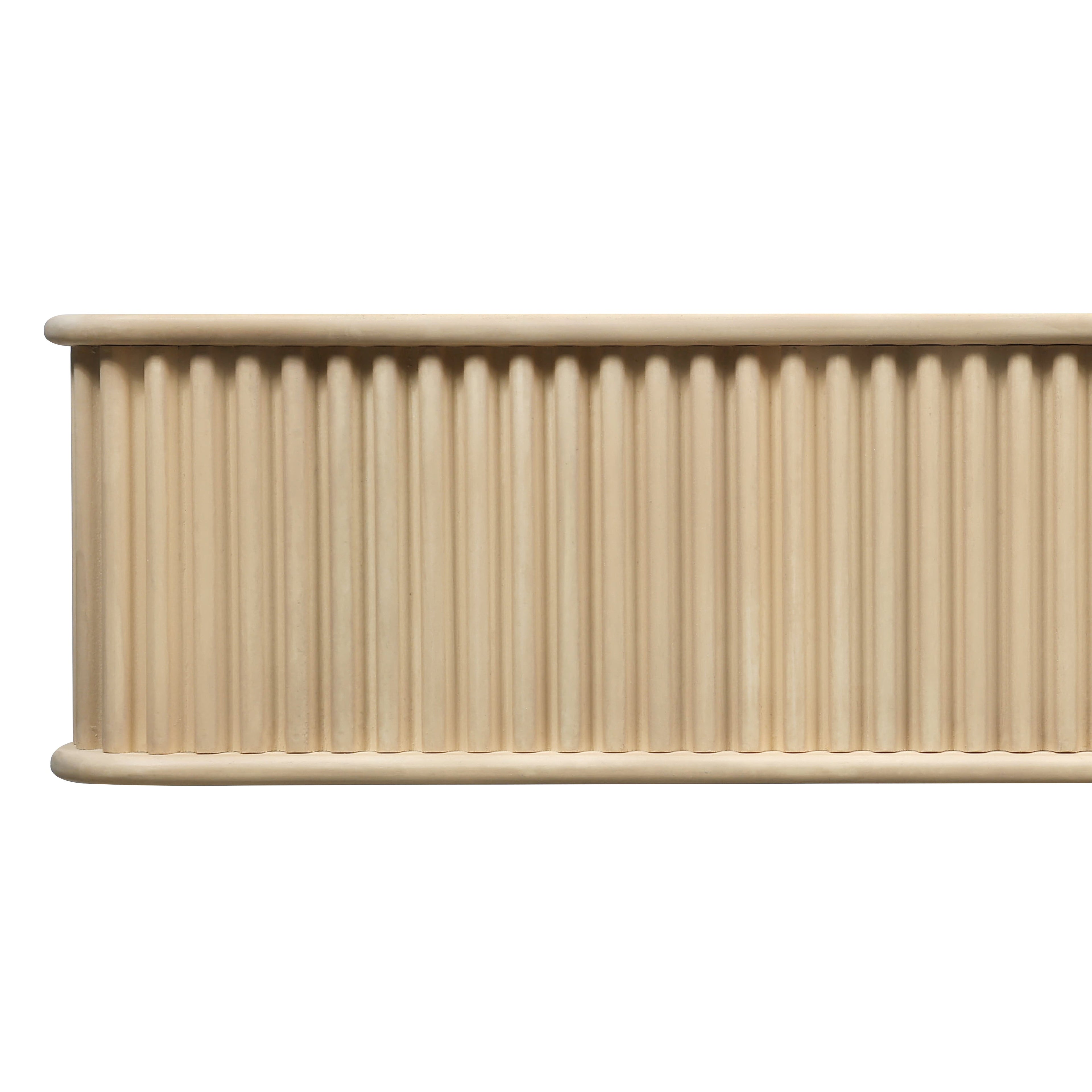 Fluted Mantel Shelf