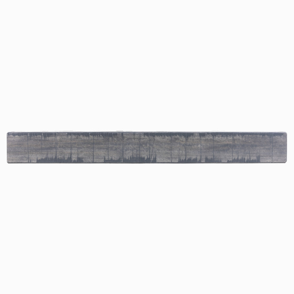 Rustic Poplar Mantel Shelf