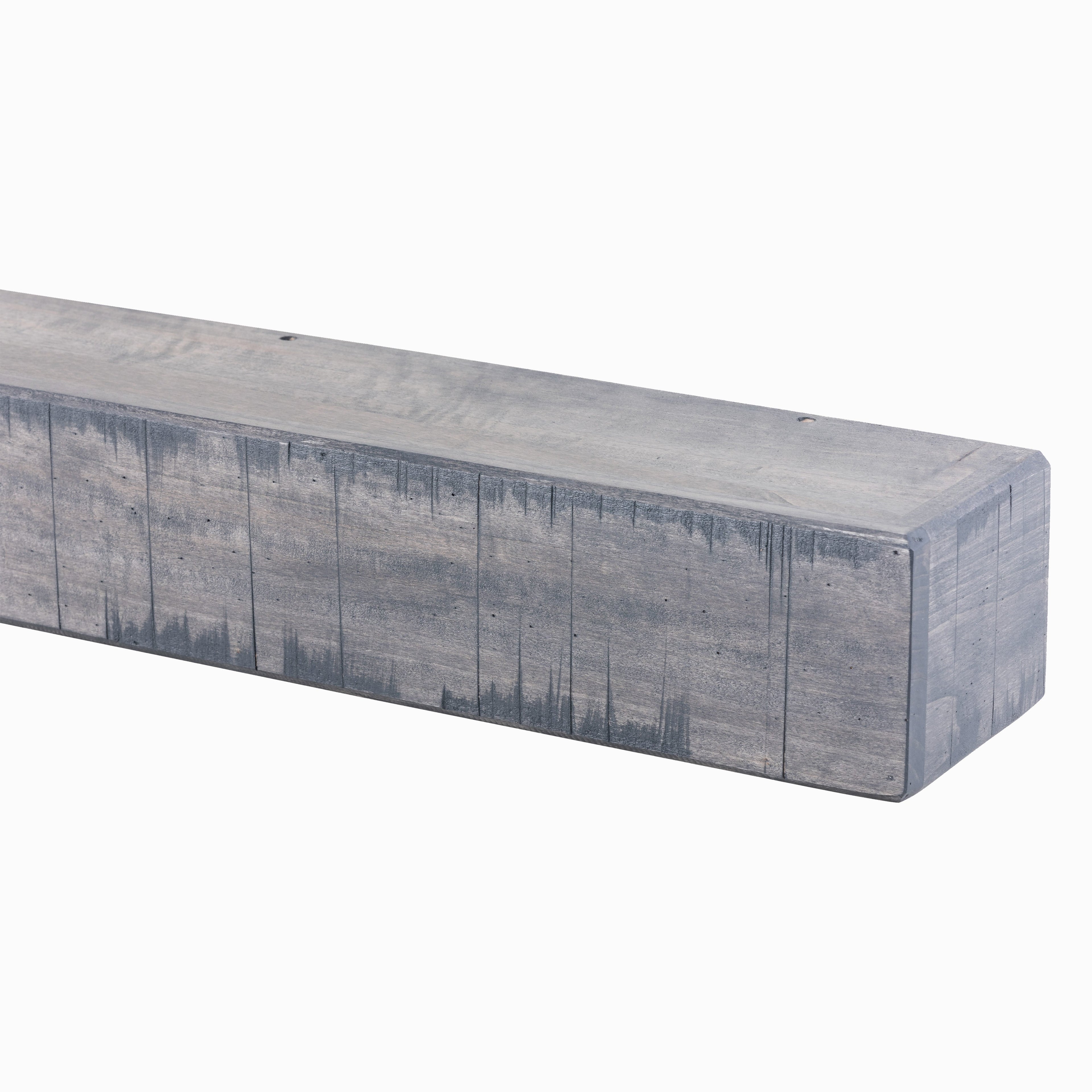 Rustic Poplar Mantel Shelf