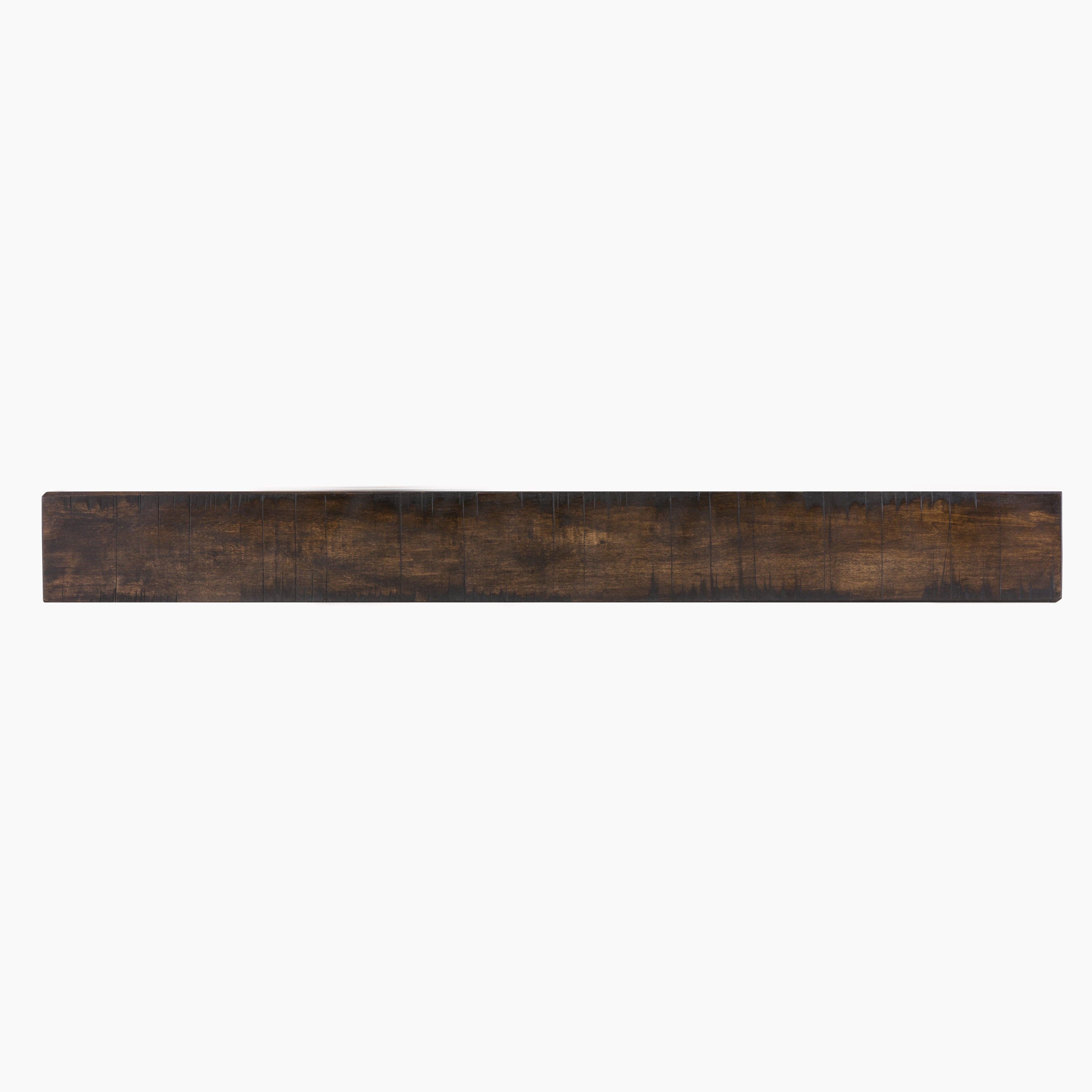 Rustic Poplar Mantel Shelf