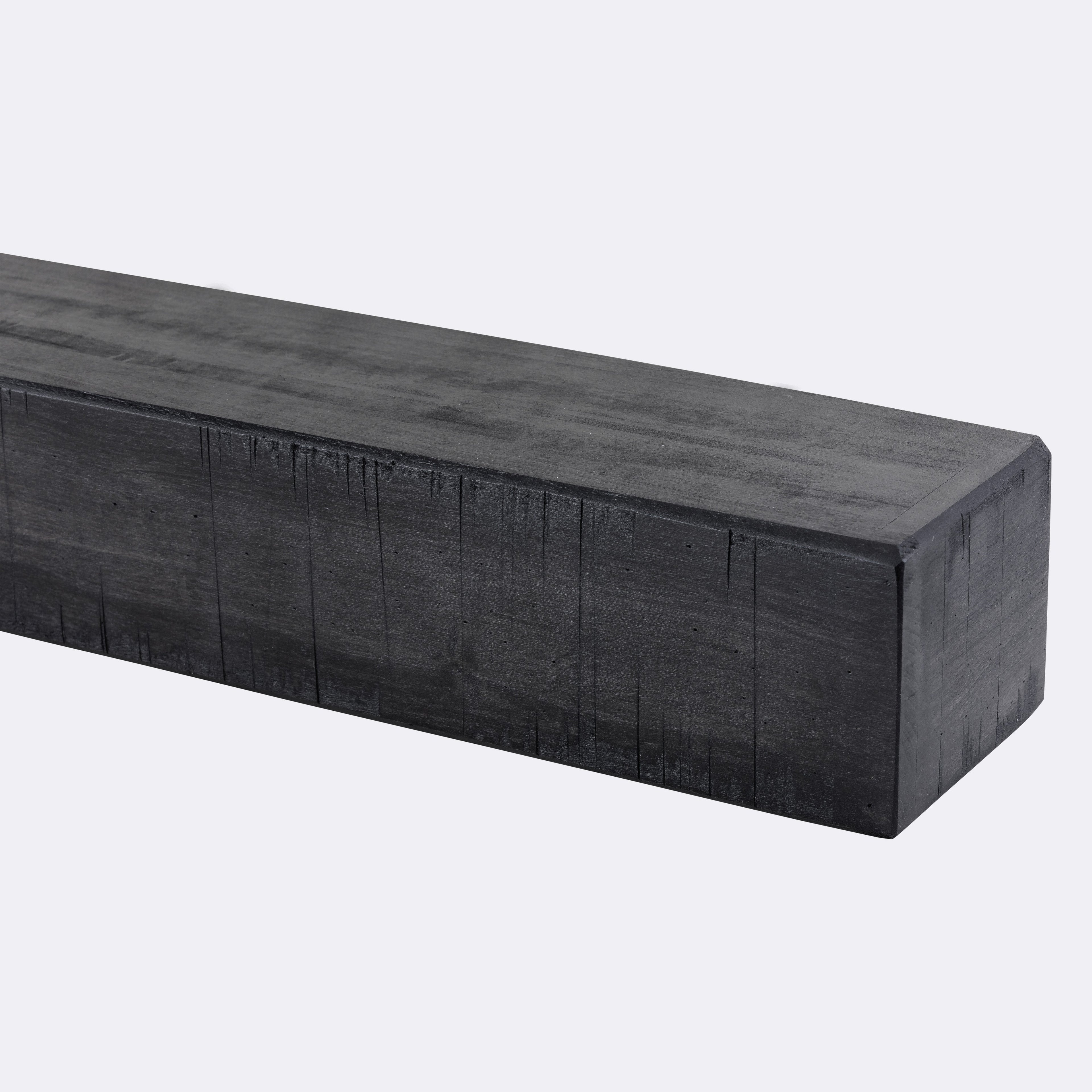 Rustic Poplar Mantel Shelf