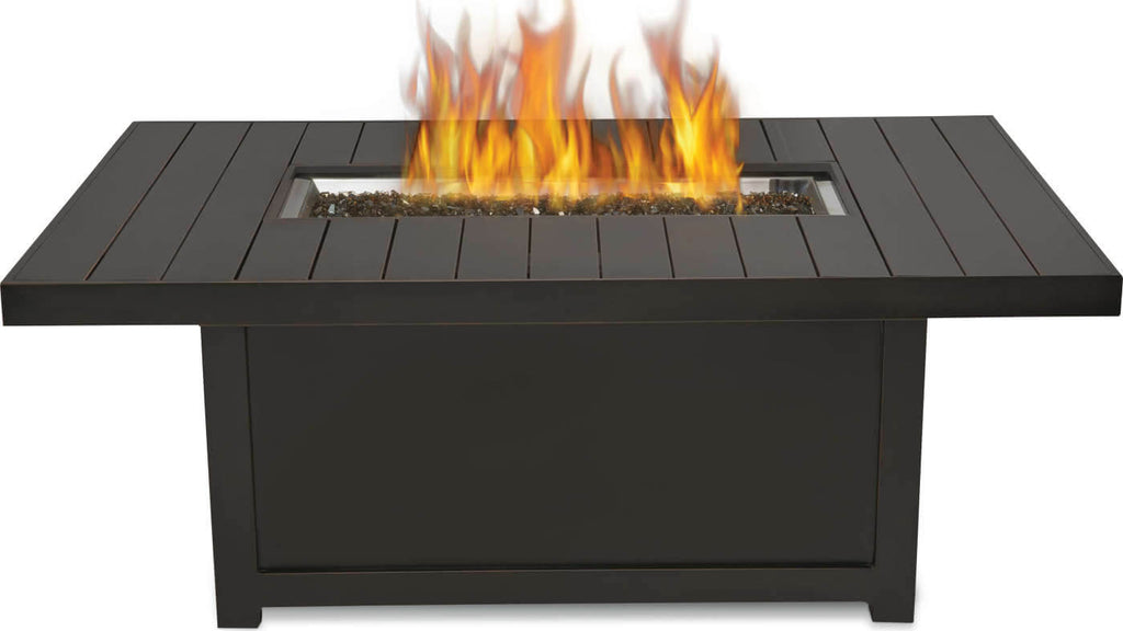 St. Tropez Rectangle Outdoor Fire Table