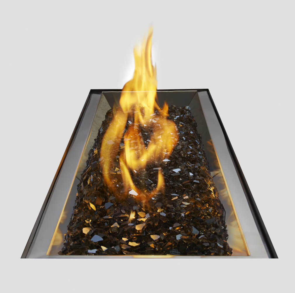 St. Tropez Rectangle Outdoor Fire Table