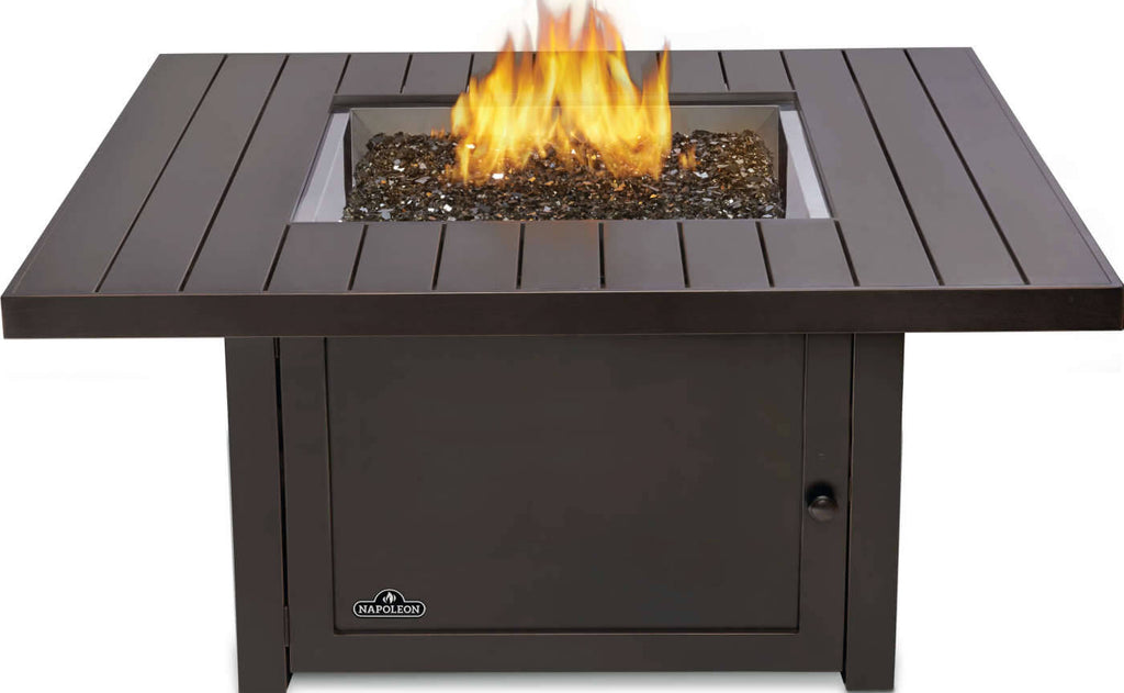 St. Tropez Square Outdoor Fire Table