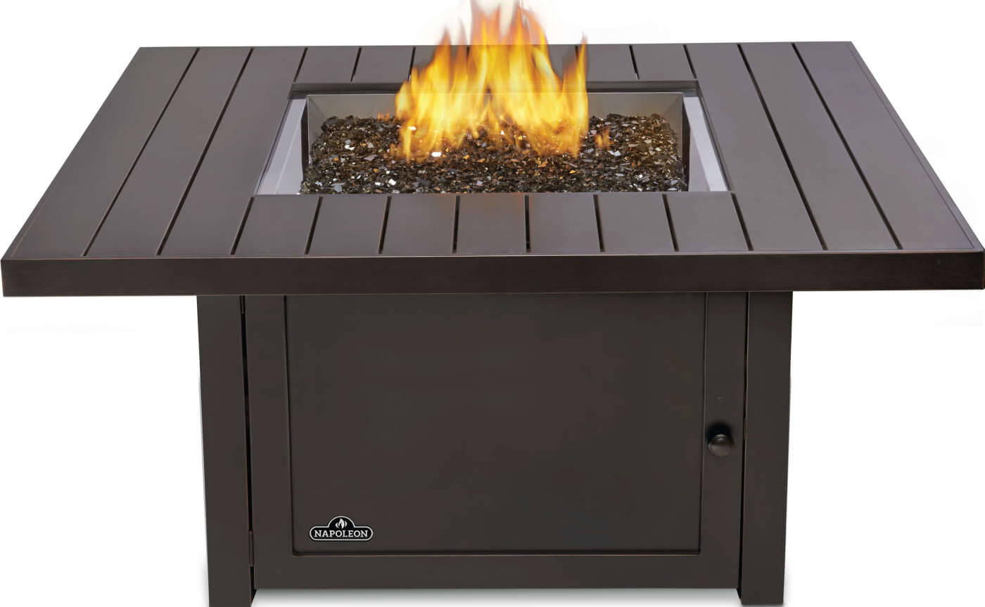 St. Tropez Square Outdoor Fire Table