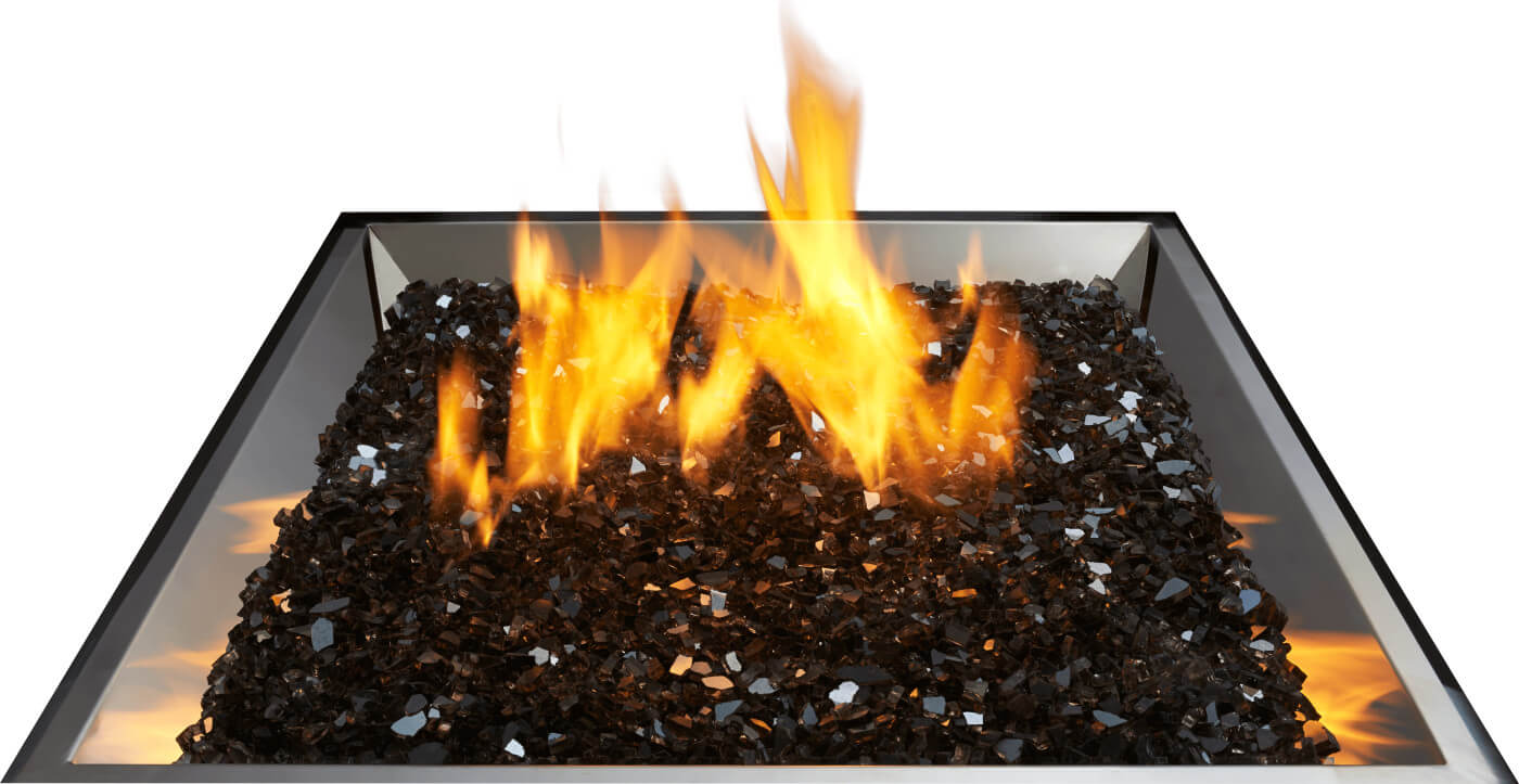 St. Tropez Square Outdoor Fire Table