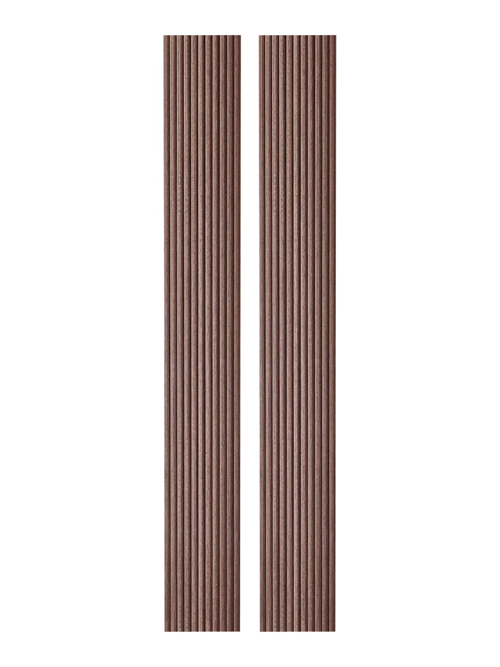 Smoked Oak Flexible Fluted Wall Panels – 2 Pack