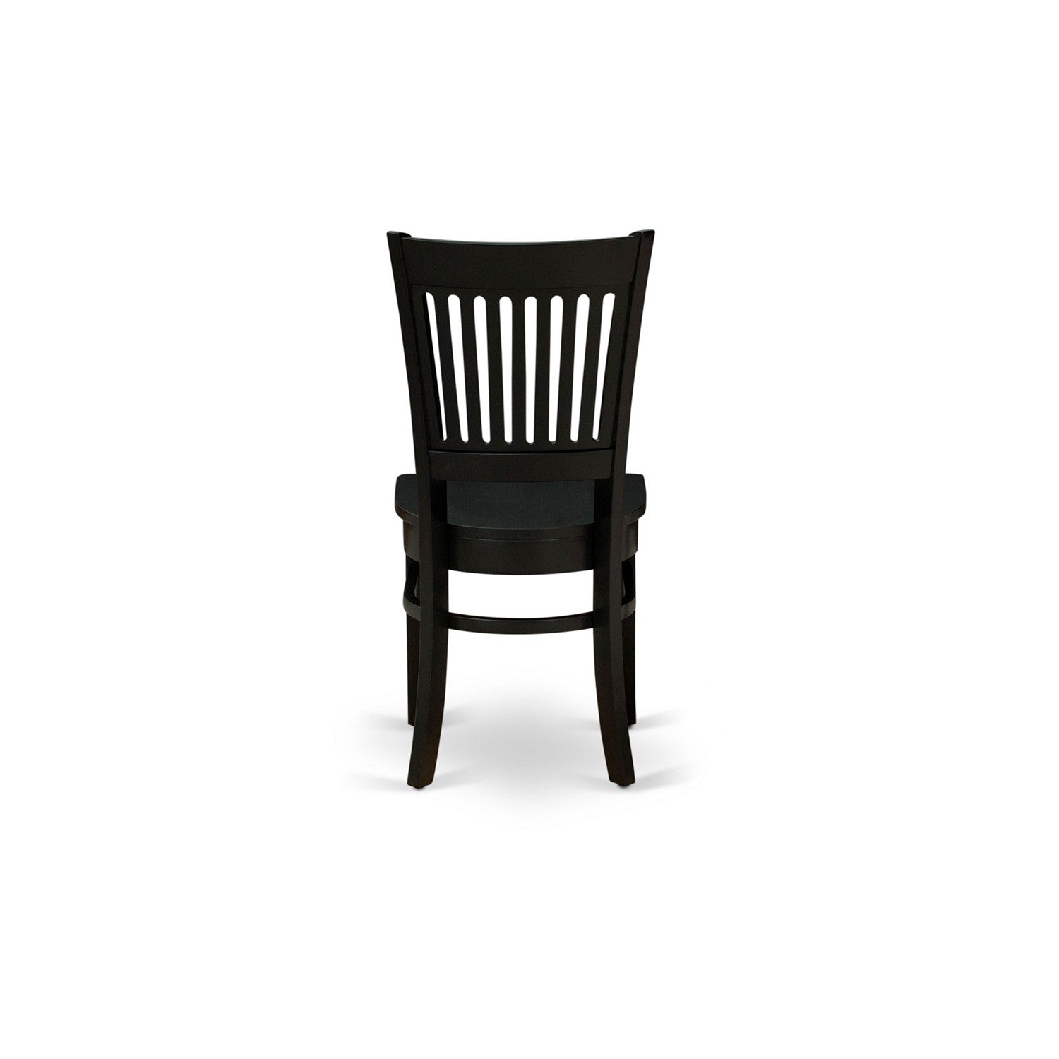 3-Piece Kitchen Dining Set with Slatted Chairs