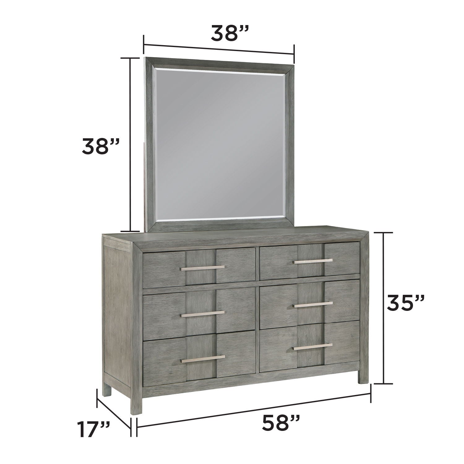 Kenzo LED Storage Bedroom Set