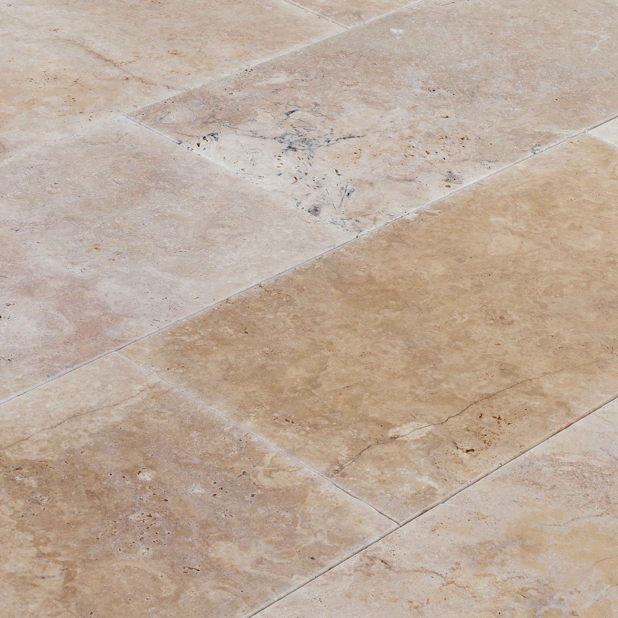 Aspendos Tumbled Travertine Pavers
