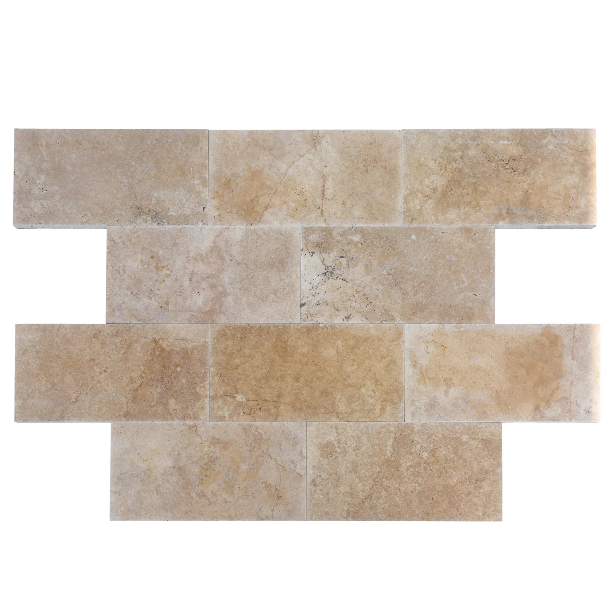 Aspendos Tumbled Travertine Pavers