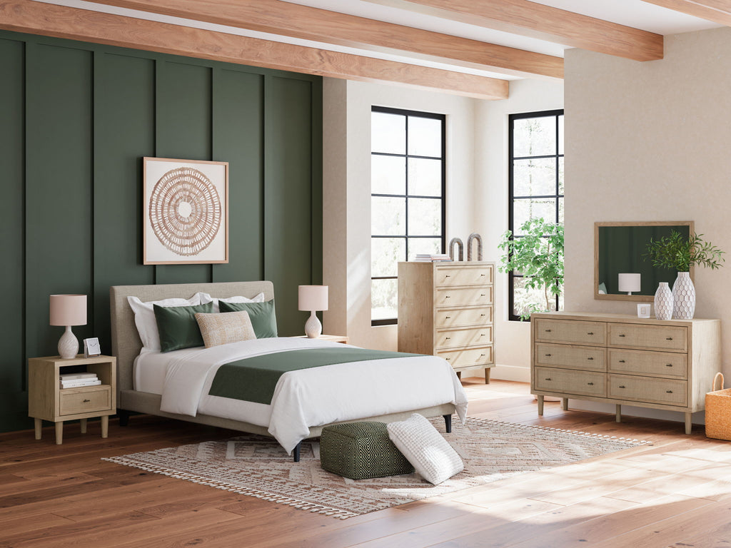 Cielden Upholstered Bedroom Set