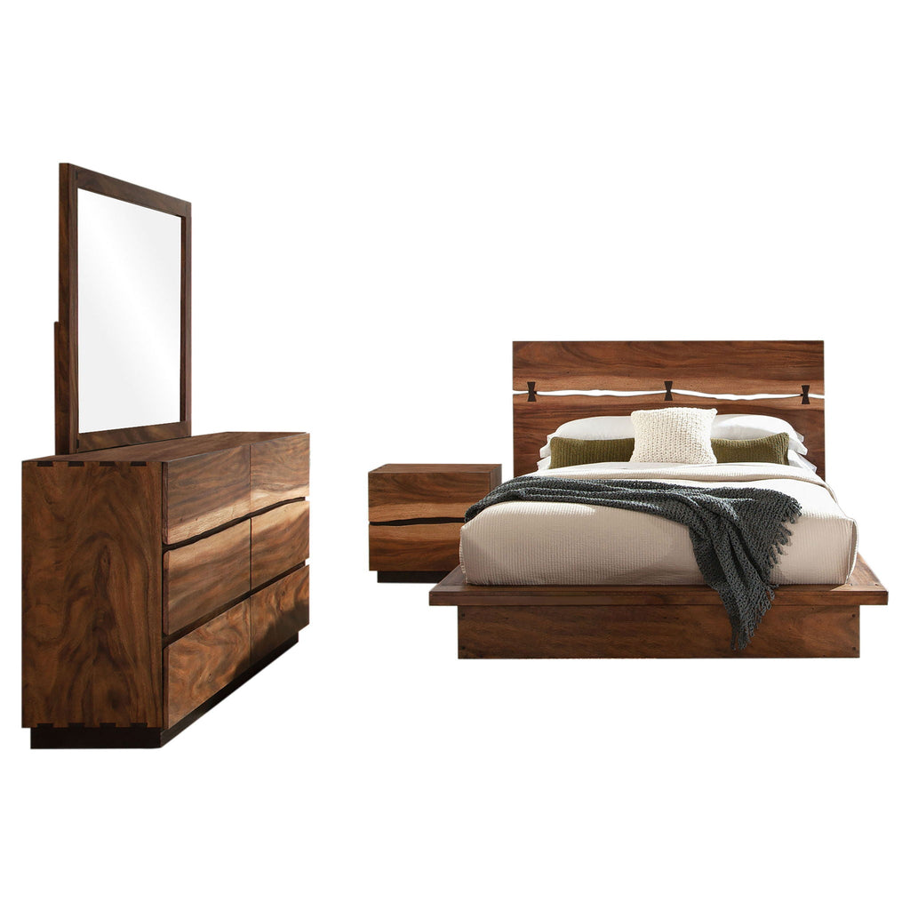 Beverly Floating Base Storage Bedroom Set
