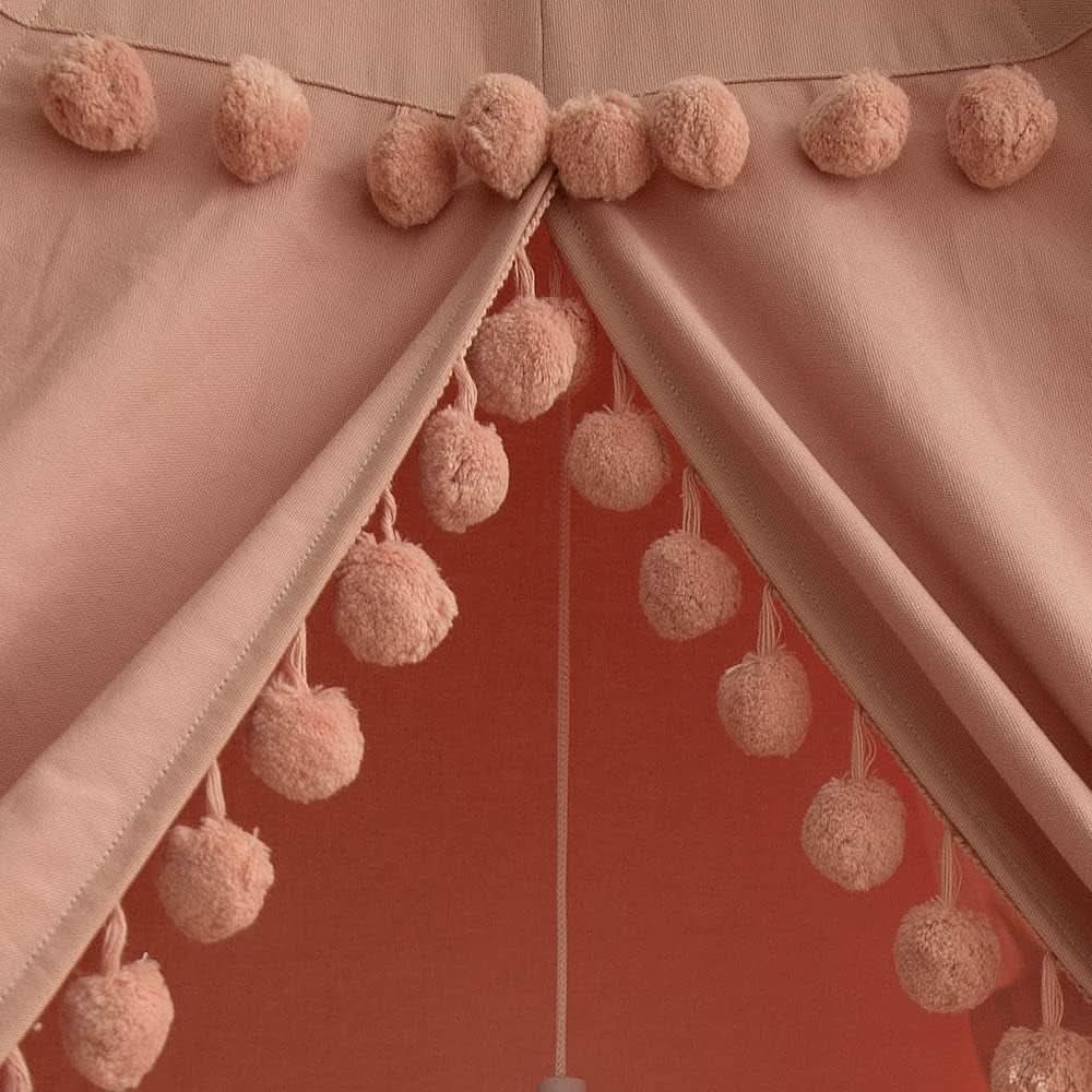 Kids Teepee Tent With Foldable Mat For Indoor Outdoor Play