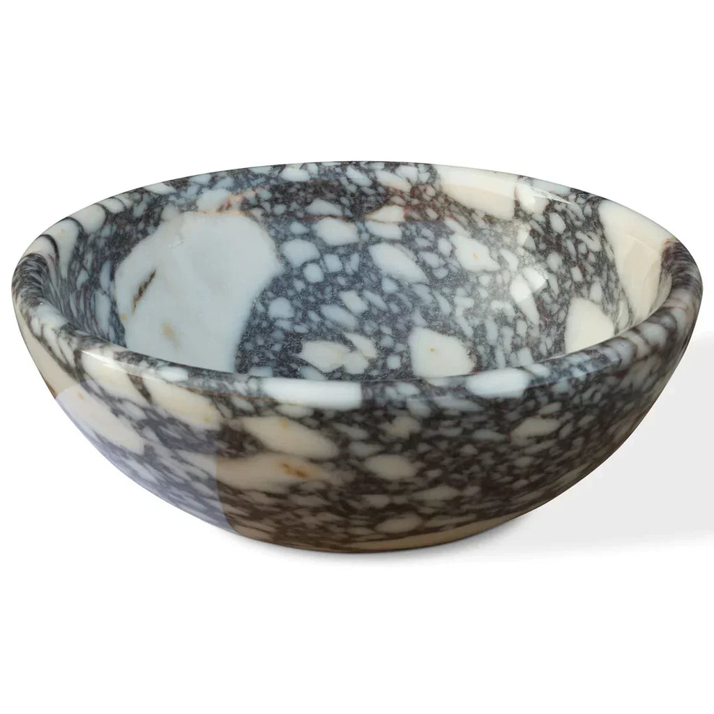 Calacatta Viola Marble Natural Stone Above-vanity Bathroom Sink Polished (D)16" (H)6" - In Stock
