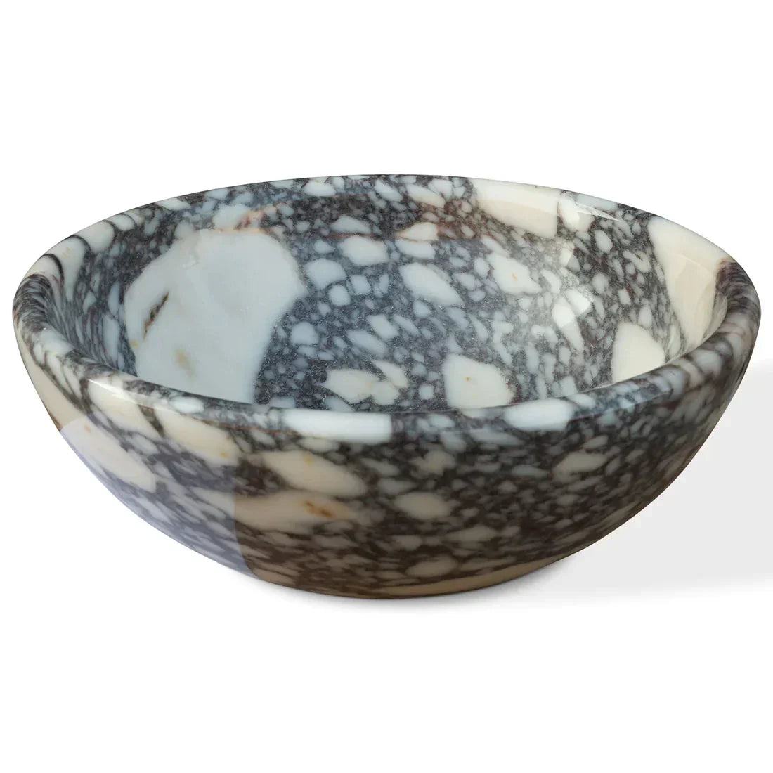 Calacatta Viola Marble Natural Stone Above-vanity Bathroom Sink Polished (D)16" (H)6" - In Stock