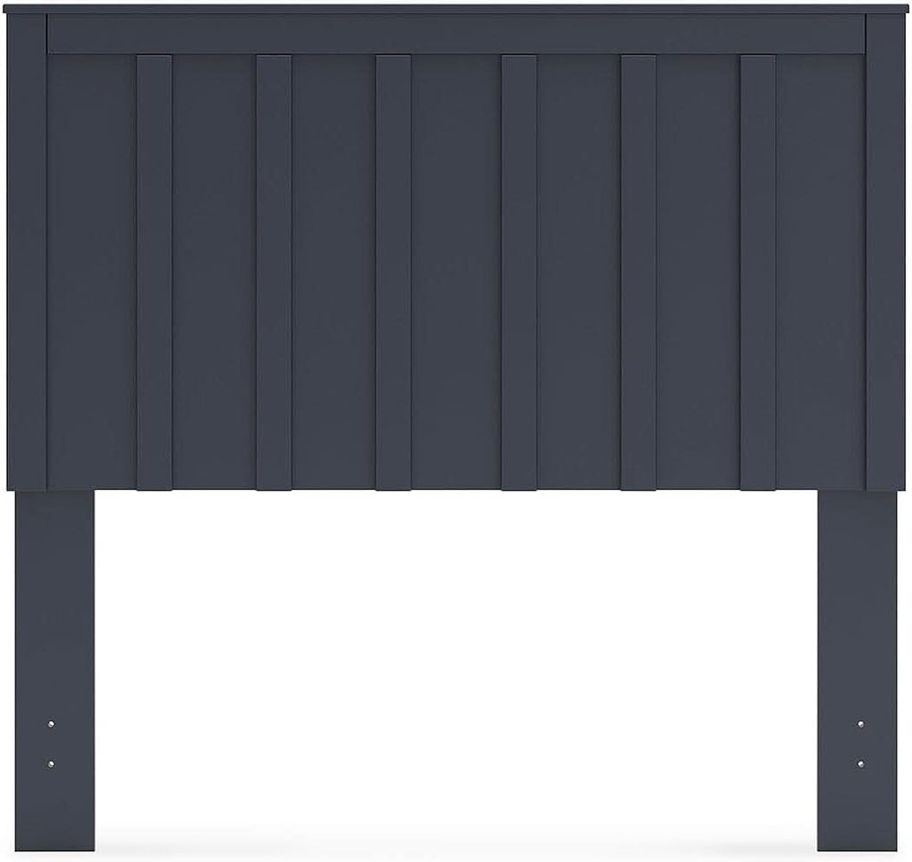 Stylish Navy Blue Full Panel Headboard for Bedrooms