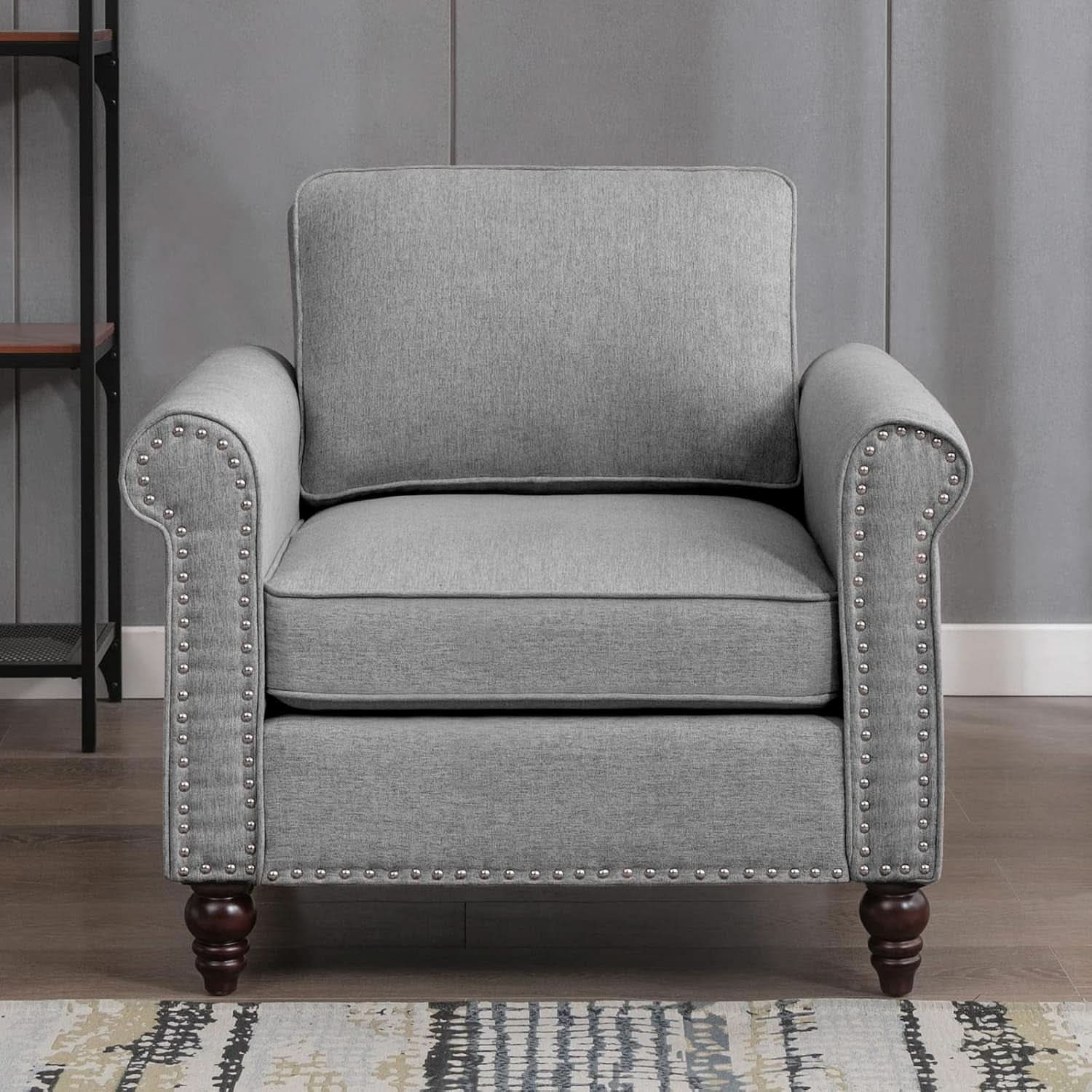 Light Grey Sofa, Loveseat, and Chair Set